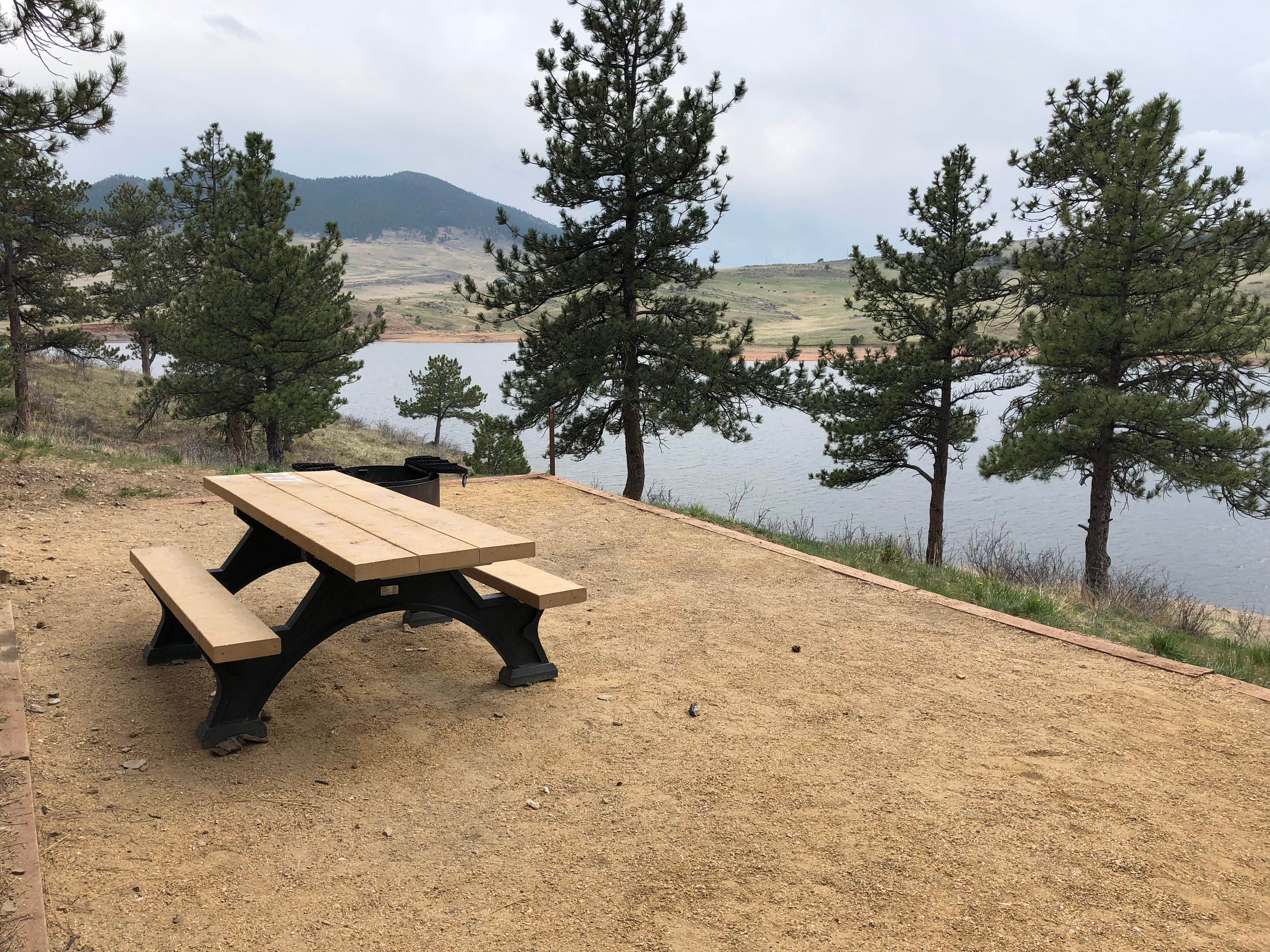 Camping near Big Thomson Campground at Carter Lake: Pinewood Reservoir Campground, Drake, Colorado