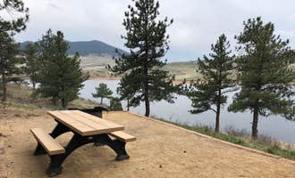 Camping near Riverview RV Park & Campground: Pinewood Reservoir, Drake, Colorado