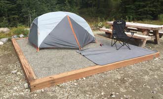Camping near Yellowstone Cliffs Camp — Mount Rainier National Park: Mowich Lake Campground — Mount Rainier National Park, Mount Rainier National Park, Washington