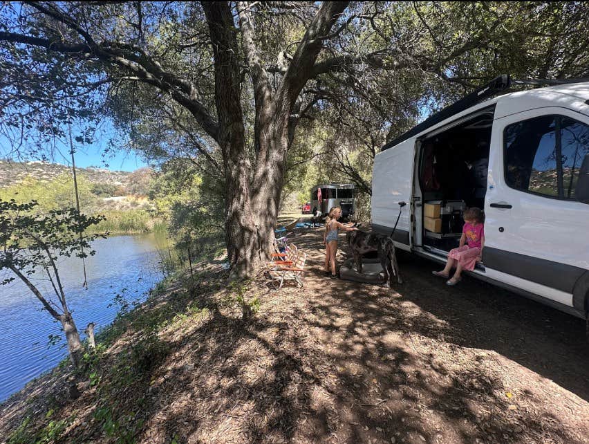 Dante D.'s photo of camping with pets at Hidden Lake near Spring Valley, CA