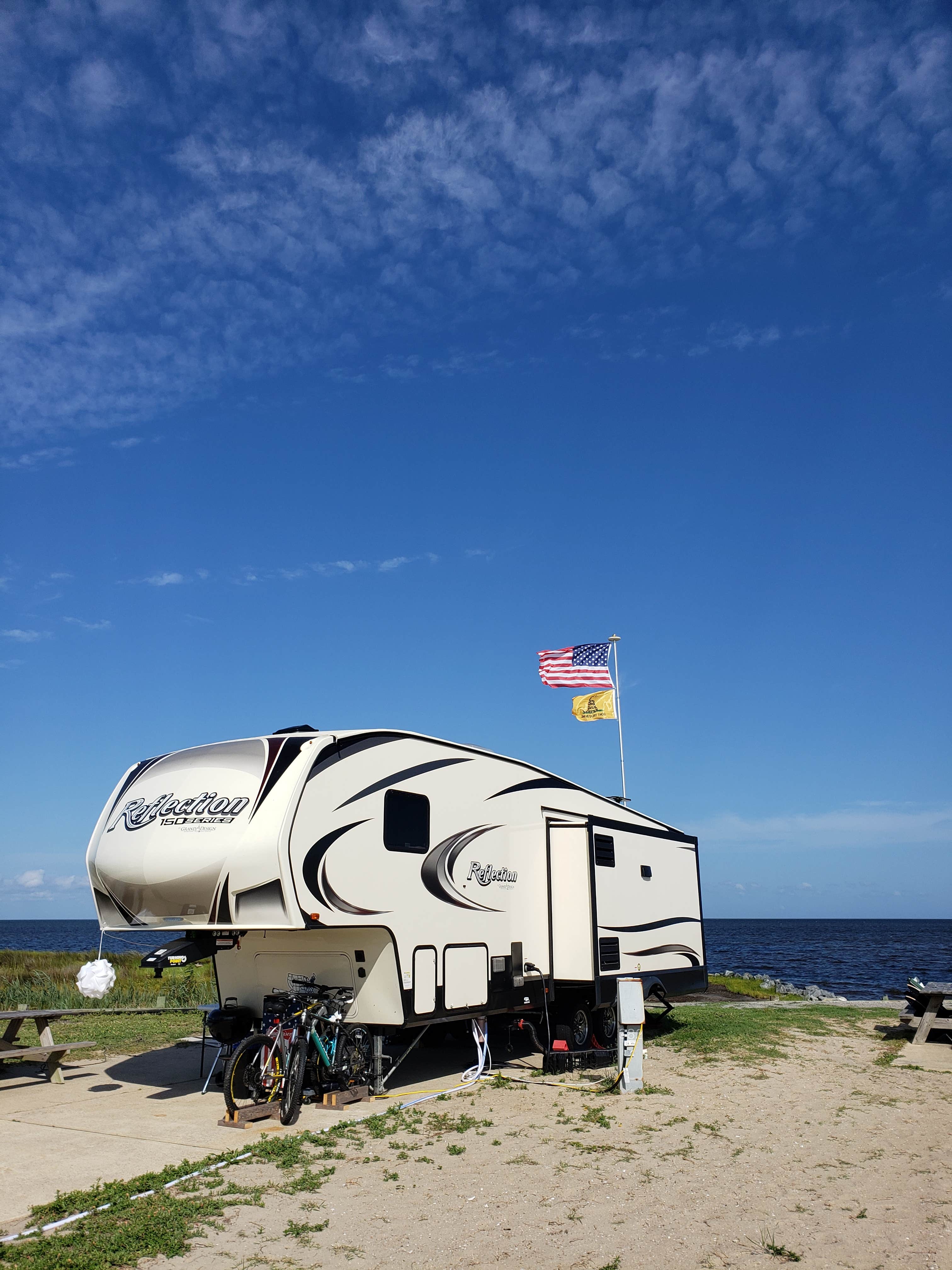 April L.'s photo of rv camping at Camp Hatteras near Kill Devil Hills, NC