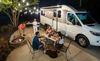 Bonnie D.'s photo of camping with pets at Wilmington KOA Holiday near North Topsail Beach, NC