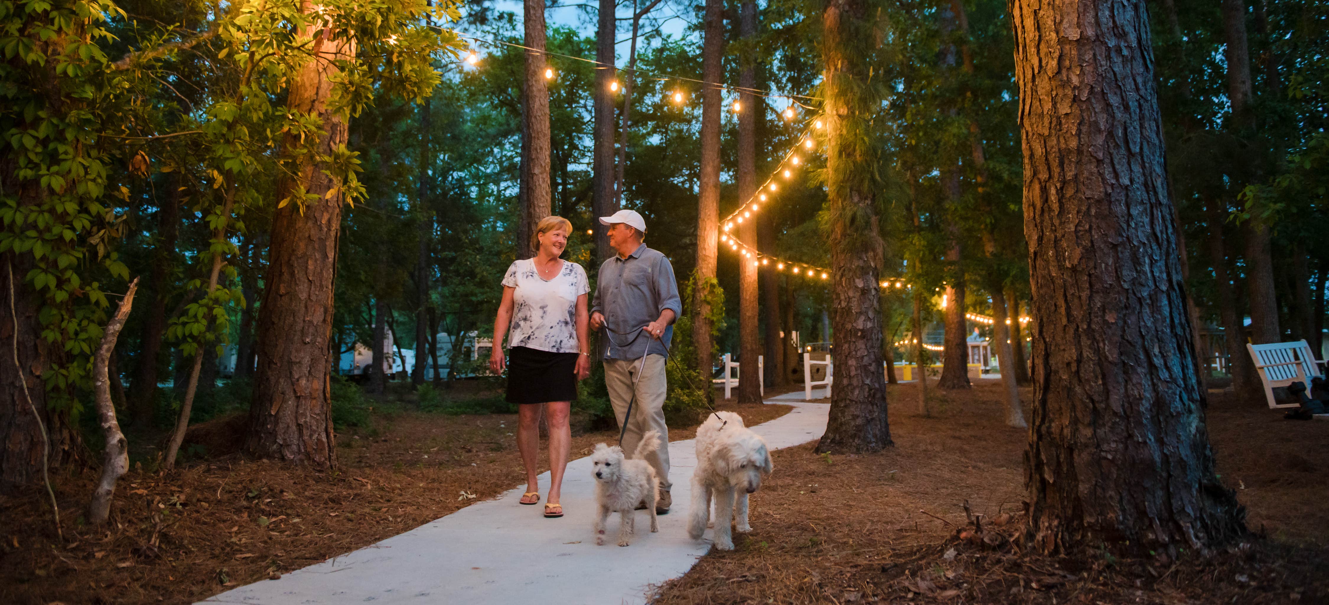 Bonnie D.'s photo of camping with pets at Wilmington KOA Holiday near Burgaw, NC