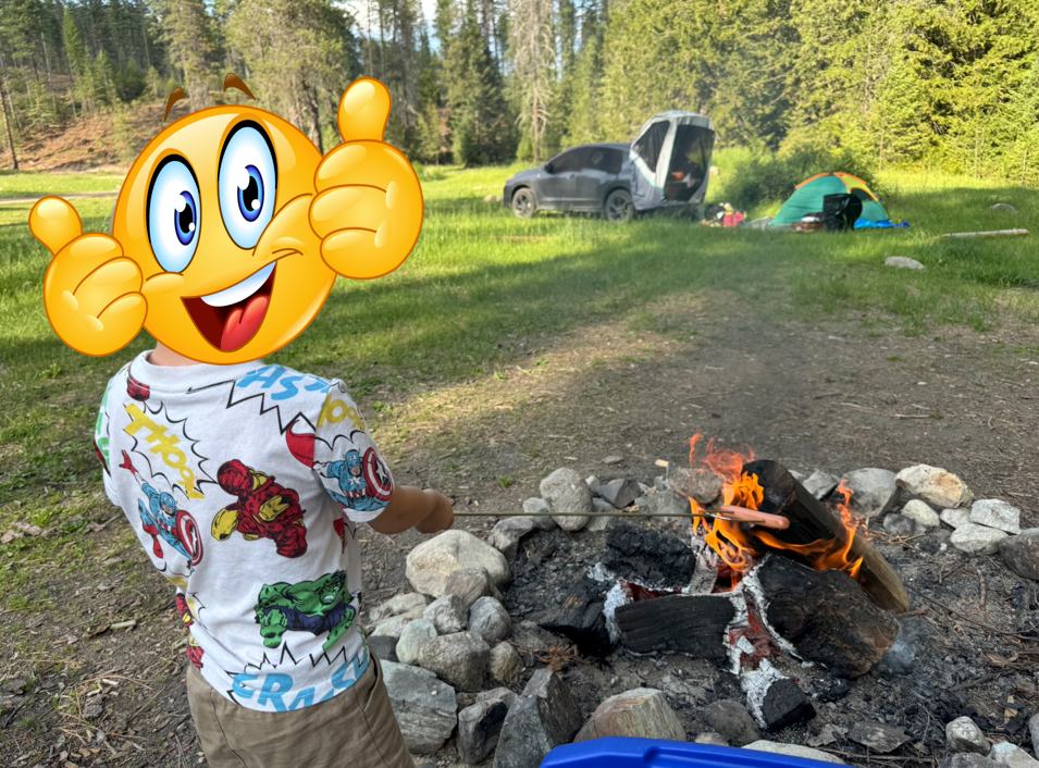 Camper-submitted photo at North Fork Chewelah Creek near Cusick, WA