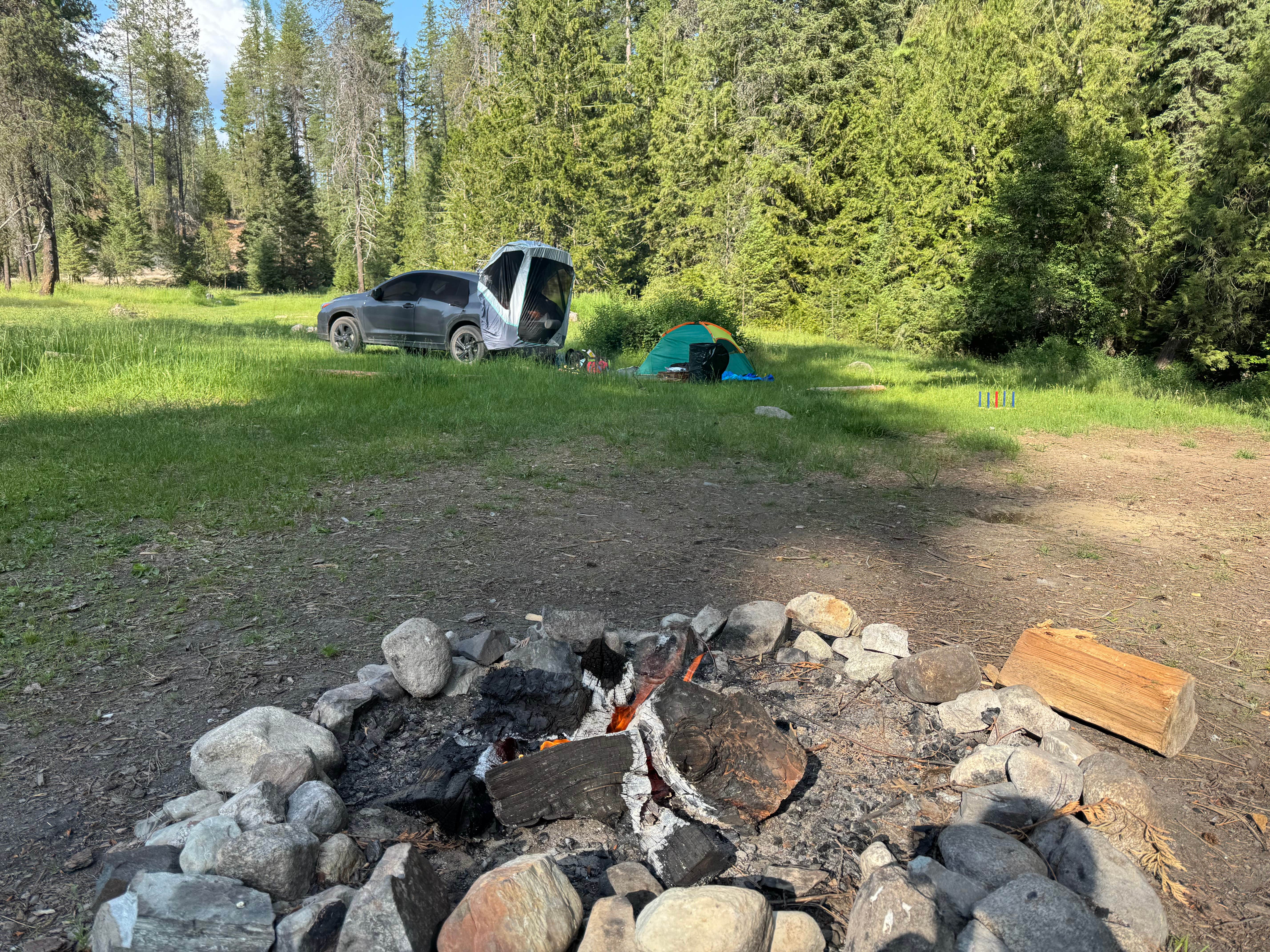 Camper-submitted photo at North Fork Chewelah Creek near Rathdrum, ID
