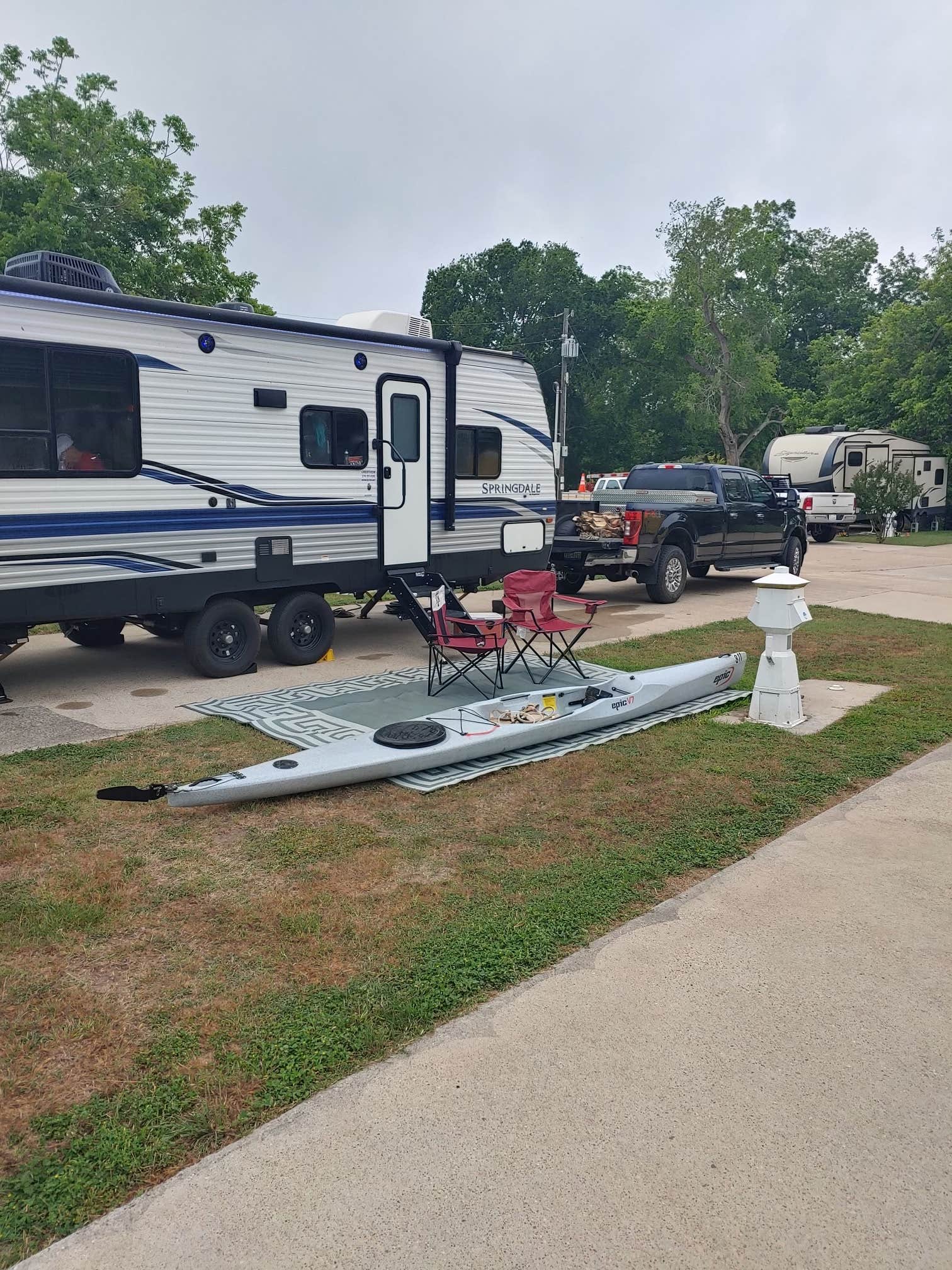 Britton H.'s photo of rv camping at River Haven RV Resort near Edna, TX
