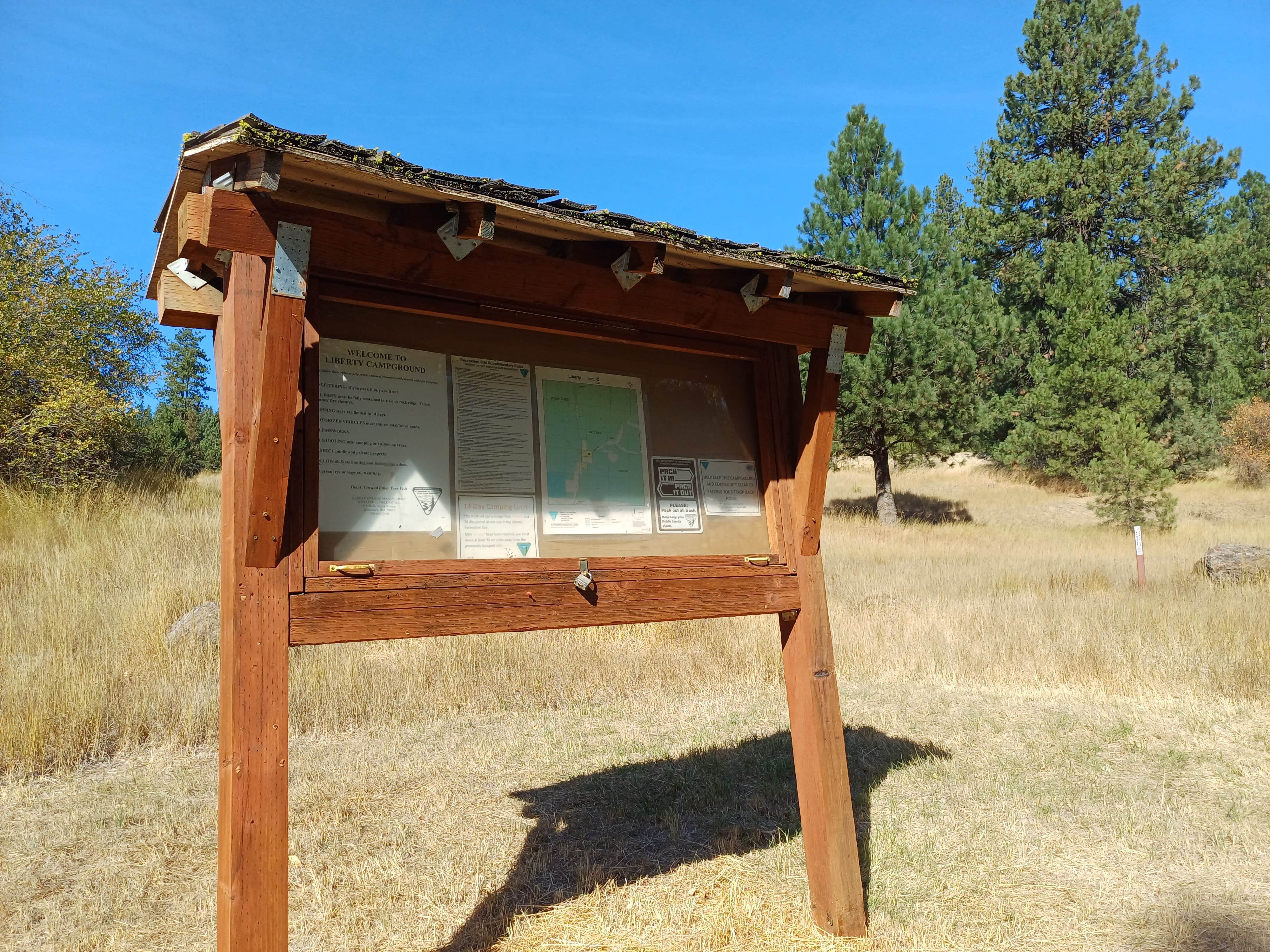 Camper-submitted photo at Liberty Recreation Site near Thorp, WA