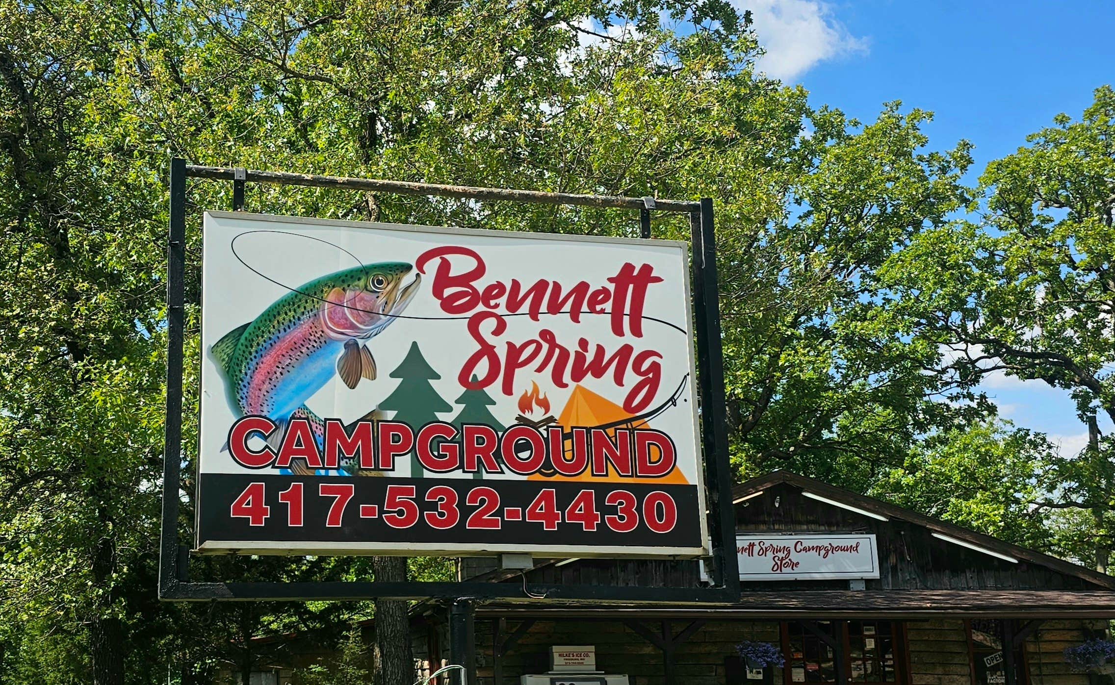 Camper submitted image from Bennett Spring Campground & Float Trips - 1