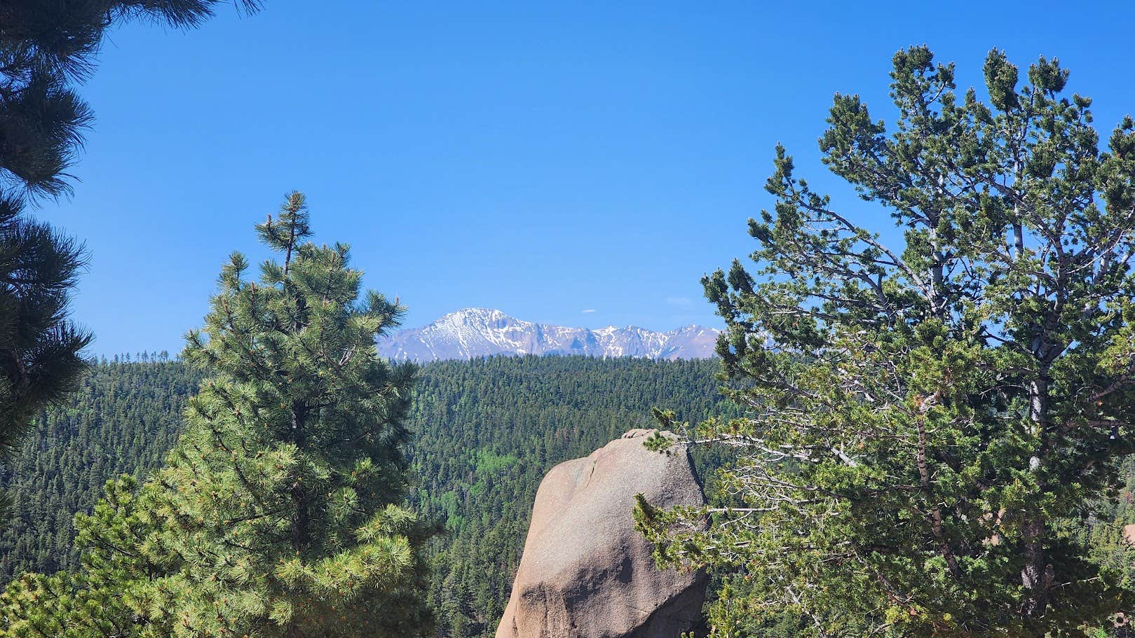 Drew M.'s photo of a dispersed camping area at Mount Herman Road Dispersed Camping near Woodland Park, CO