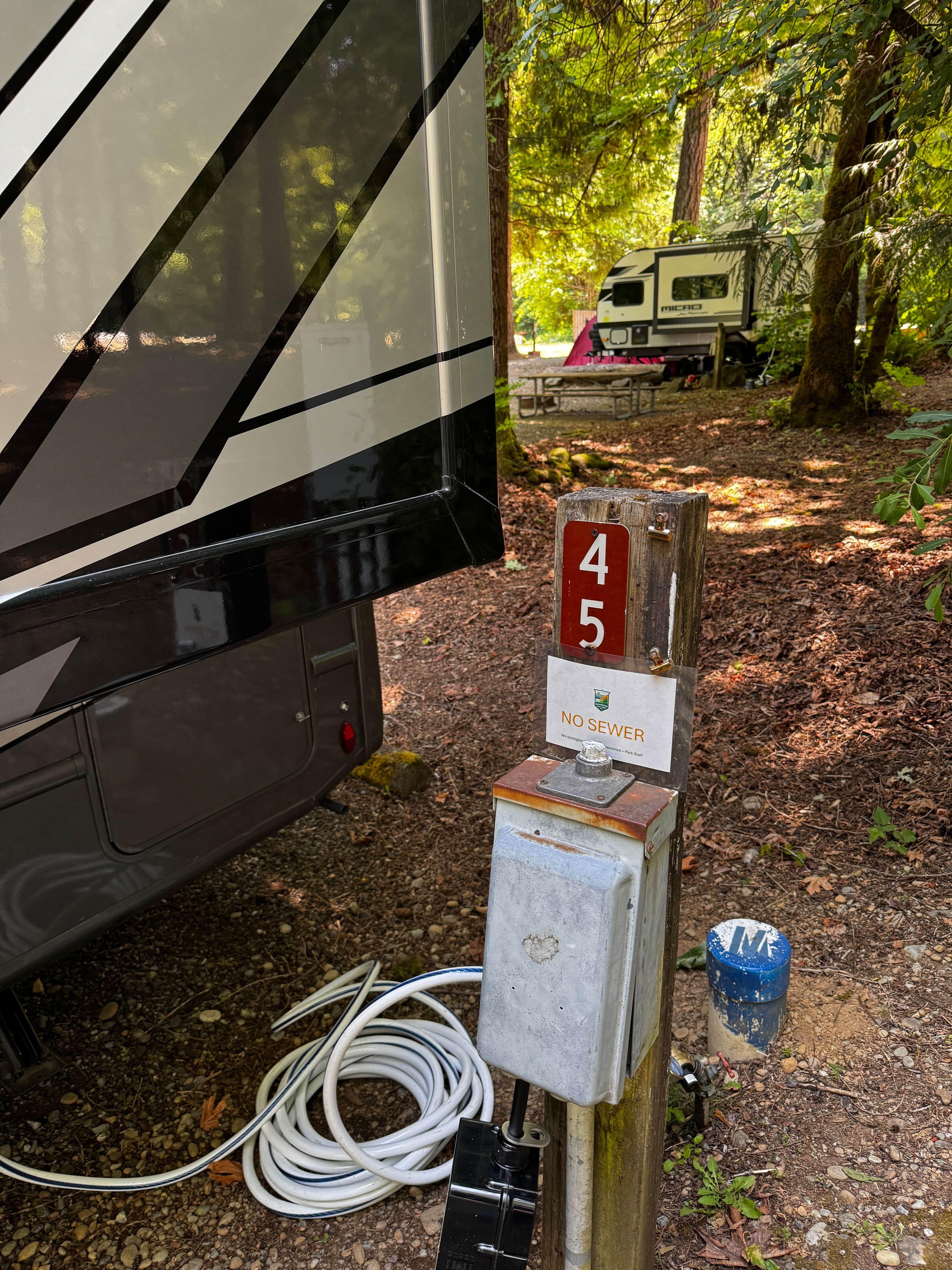 Daniel G.'s photo of rv camping at Potlatch State Park Campground near Lilliwaup, WA