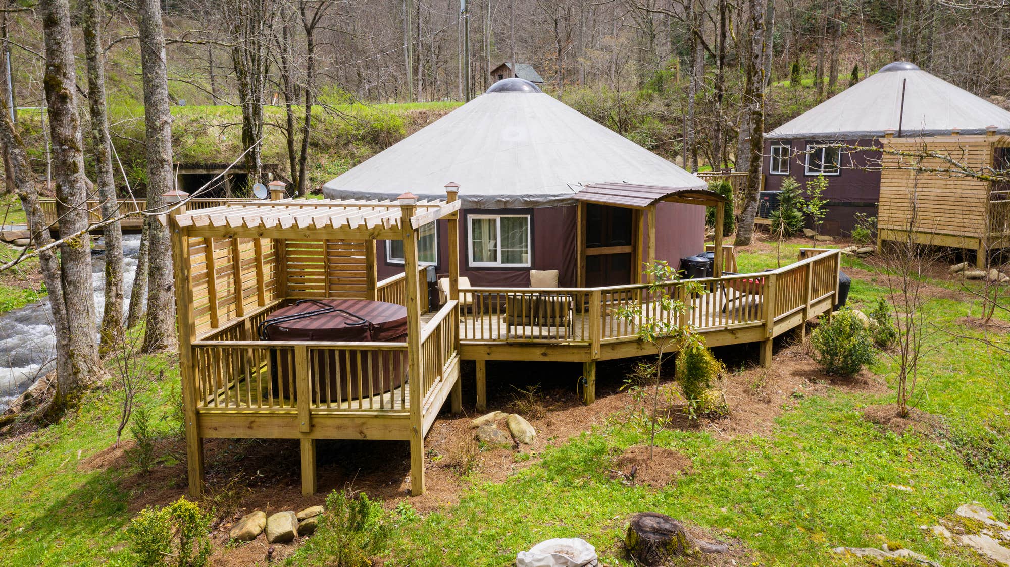 The Dyrt's photo of a cabin at Stay Nantahala Cabins & Yurts near Tusquitee National Forest