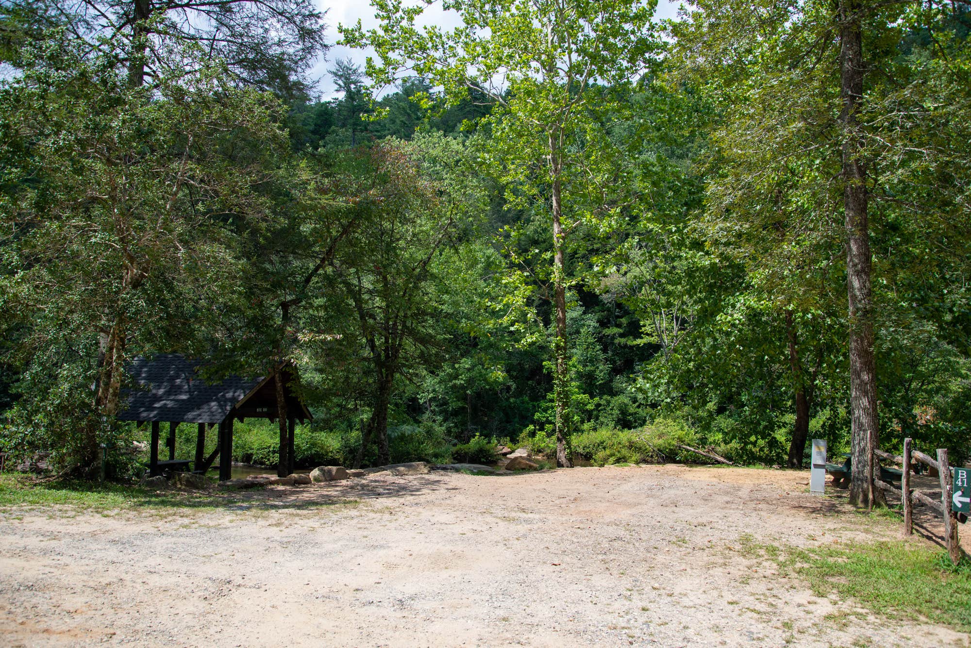 Camper-submitted photo at River Falls at the Gorge near Baldwin, GA