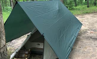 Kate K.'s photo at Lake Dubonnet Trail Camp near Traverse City, MI