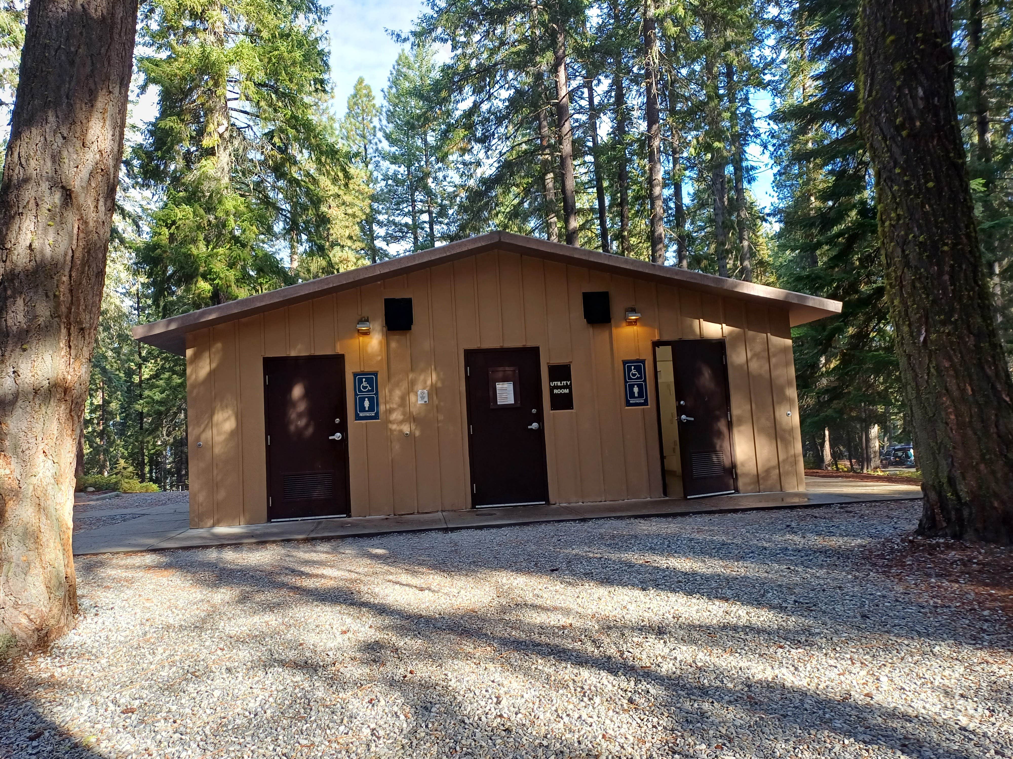 Laura M.'s photo of a cabin at Lake Wenatchee State Park Campground near Roslyn, WA