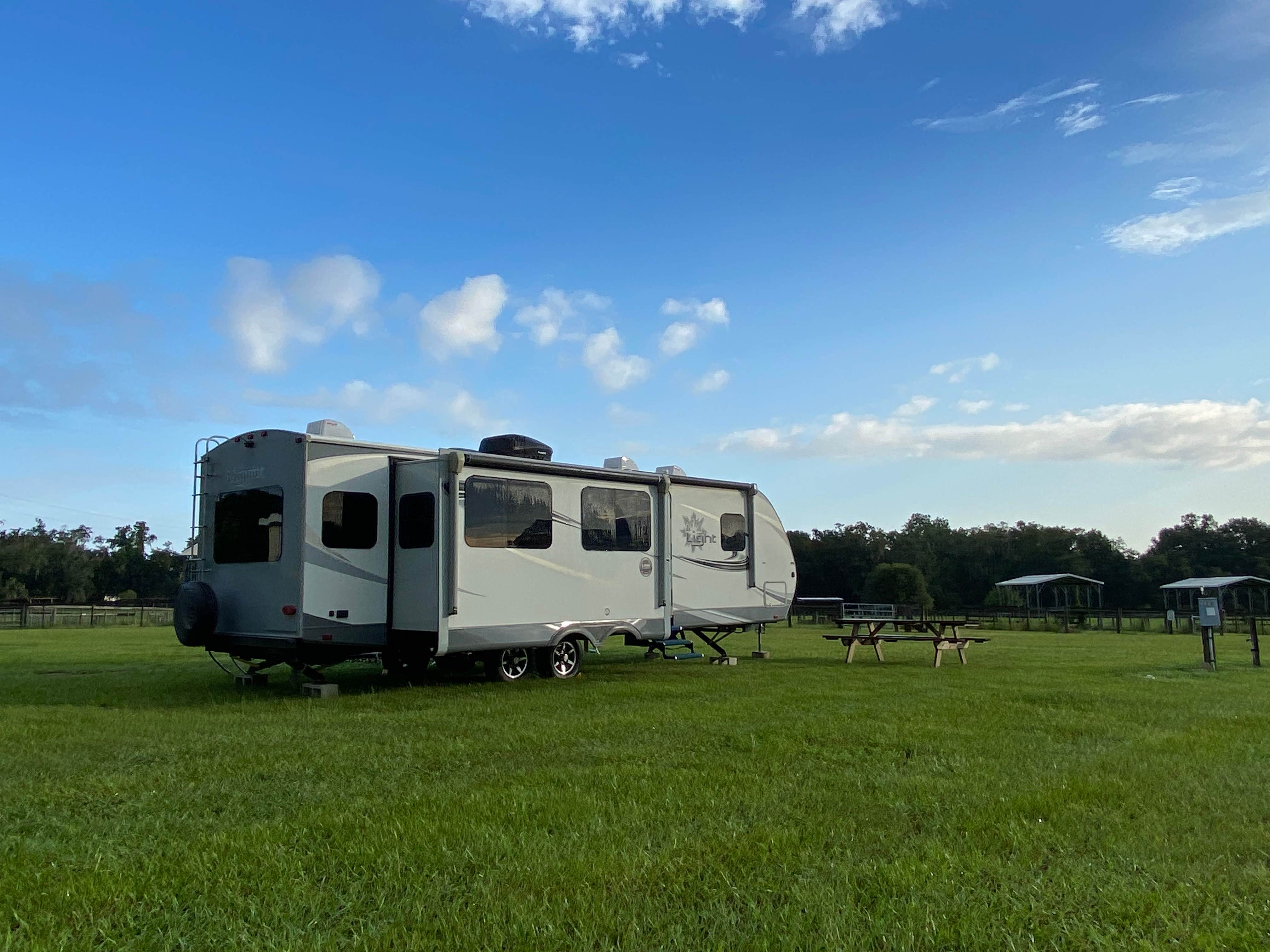 Camping near Holton Creek River Camp — Suwannee River Wilderness Trail: Long Branch Rest & Ride RV & Horse Park, Suwannee, Florida