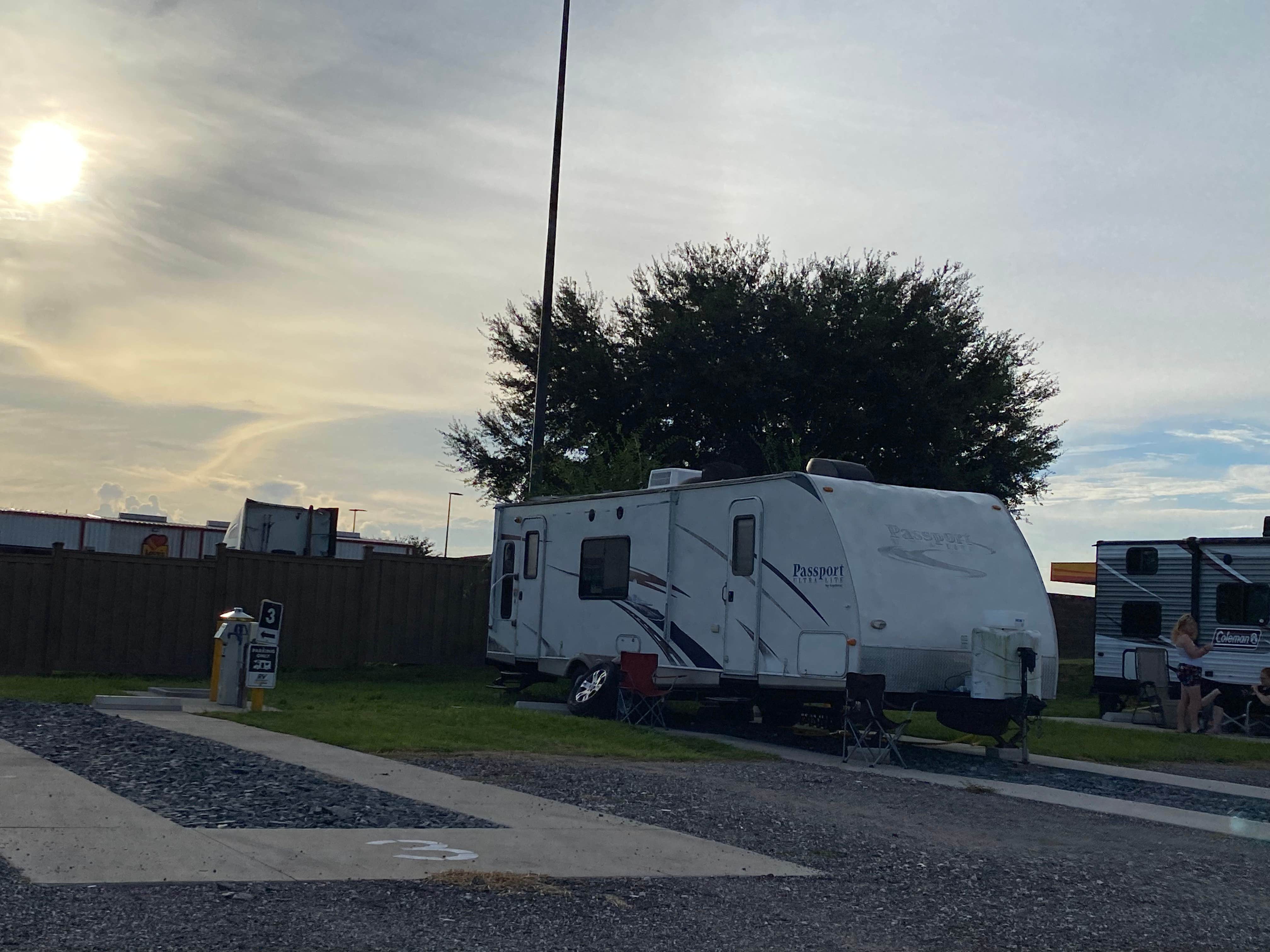 Stuart K.'s photo of rv camping at Love's RV Hookup-Auburndale FL 228 near Lake Alfred, FL