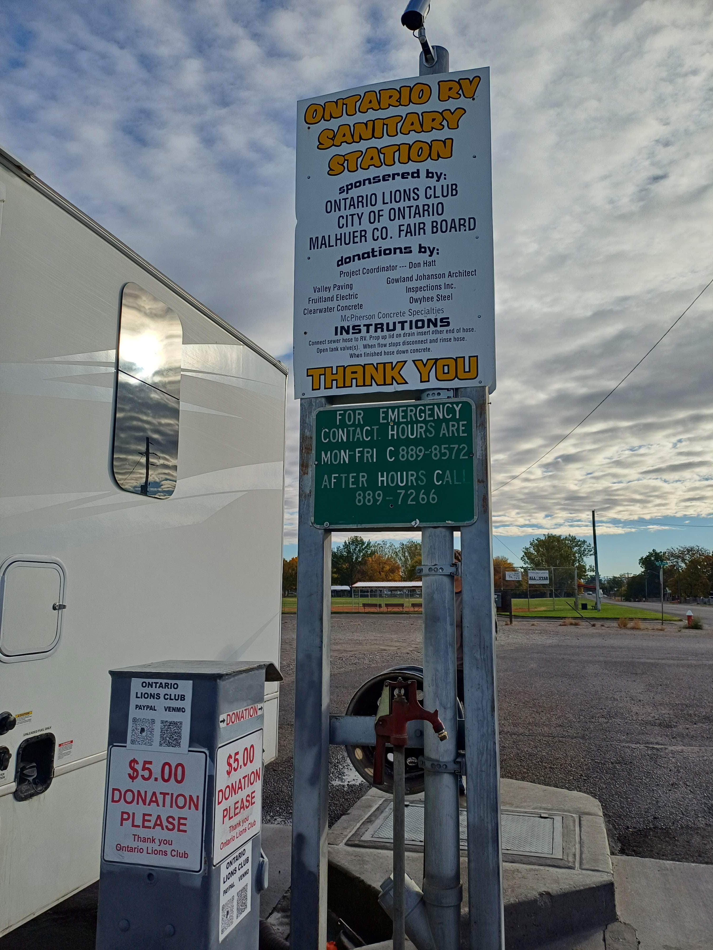 Camper-submitted photo at Malheur County Fairgrounds near Ontario, OR
