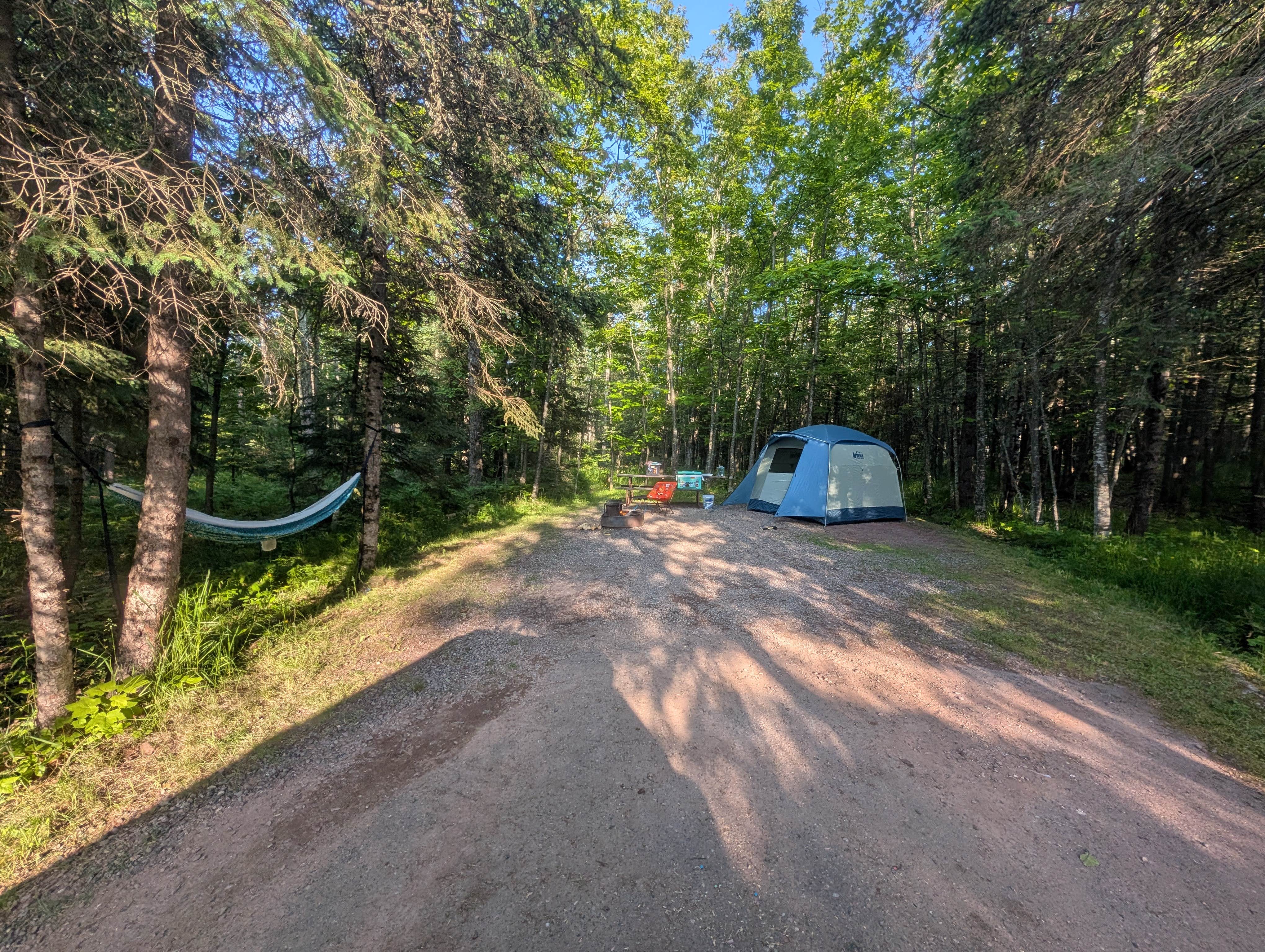 Tori K.'s photo at Big Bay State Park Campground near Saxon, WI