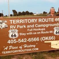 Camper-submitted photo at TERRITORY ROUTE 66 RV PARK & CAMPGROUNDS near Watonga, OK