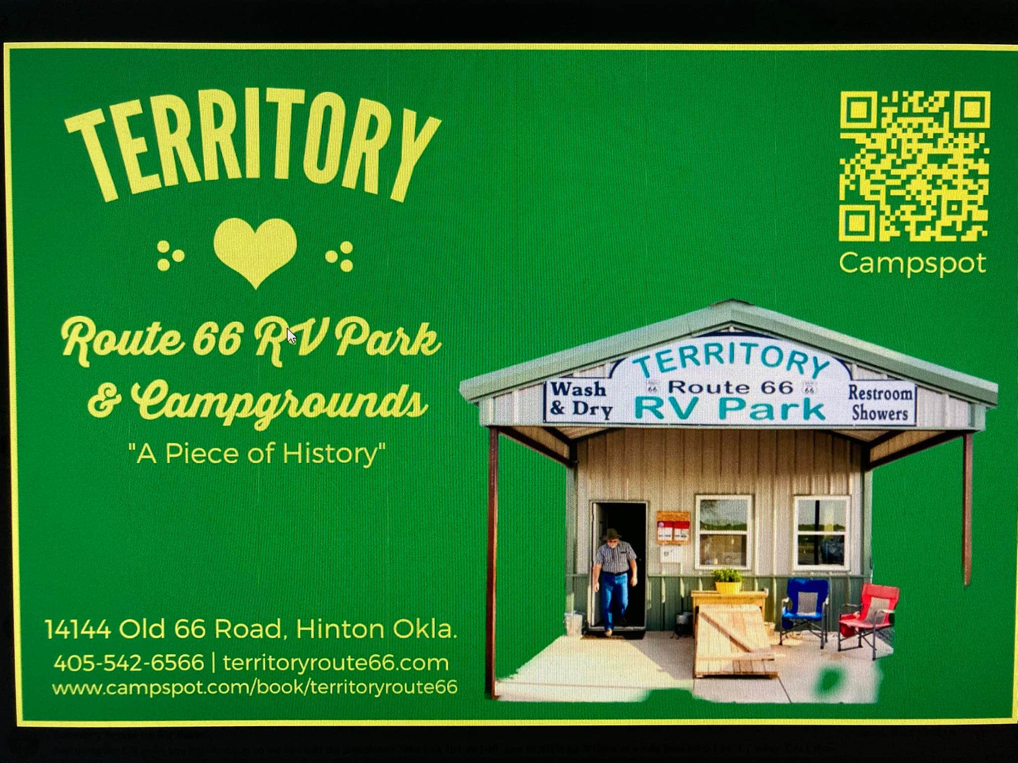 Camper-submitted photo at TERRITORY ROUTE 66 RV PARK & CAMPGROUNDS near Watonga, OK