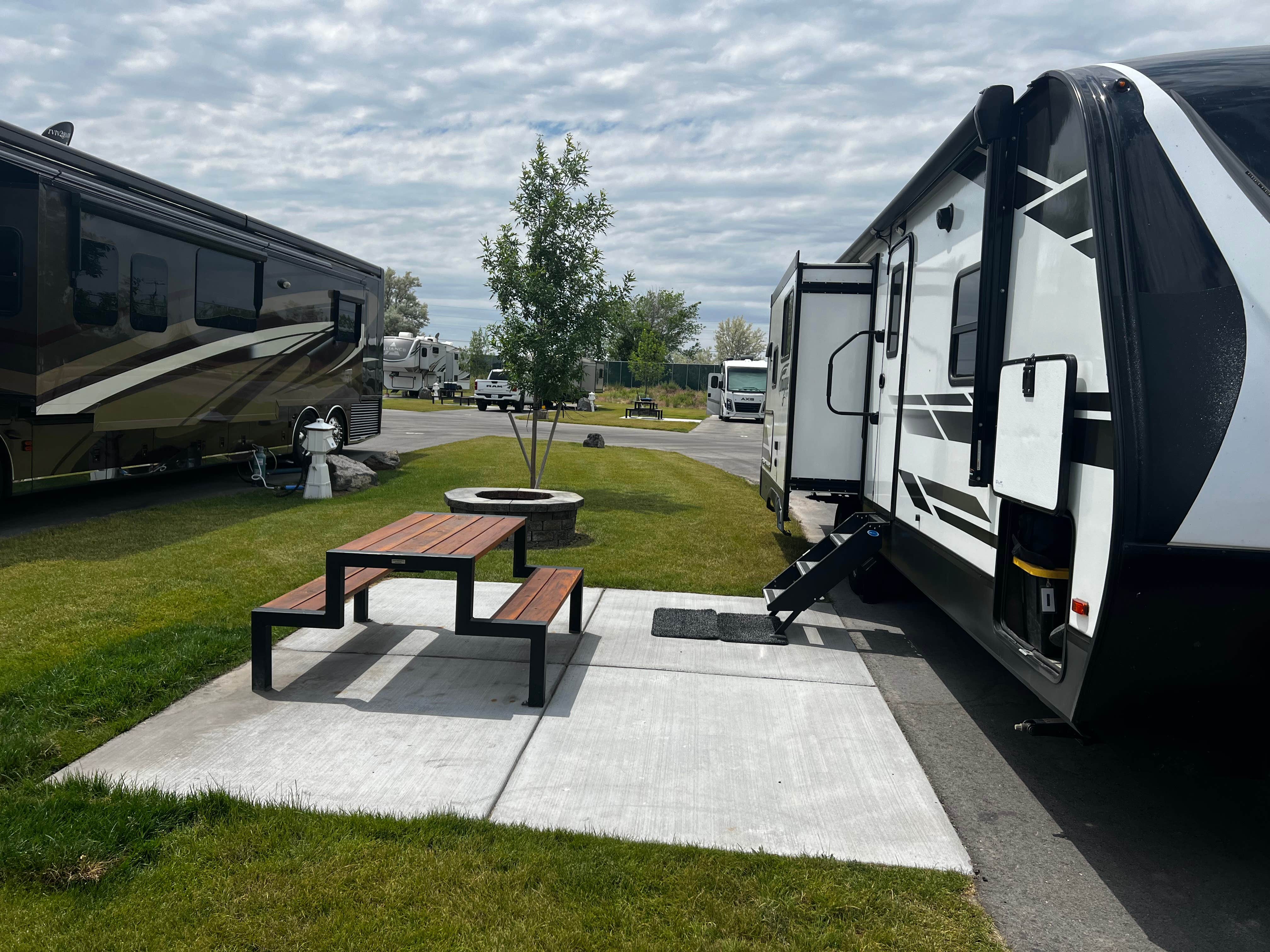 Camper-submitted photo at Idaho Falls Luxury RV Park near Firth, ID