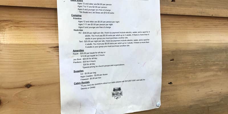 Camper submitted image from Holpps Pine Ridge Lake Campground