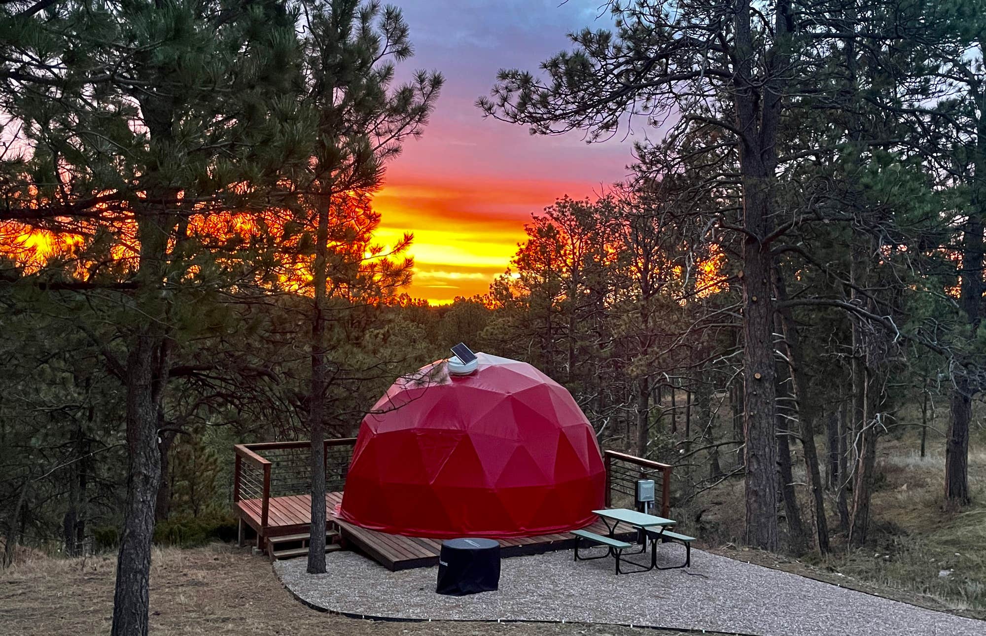 The Dyrt's photo at Rushmore Skies Retreat, LLC near Fairburn, SD