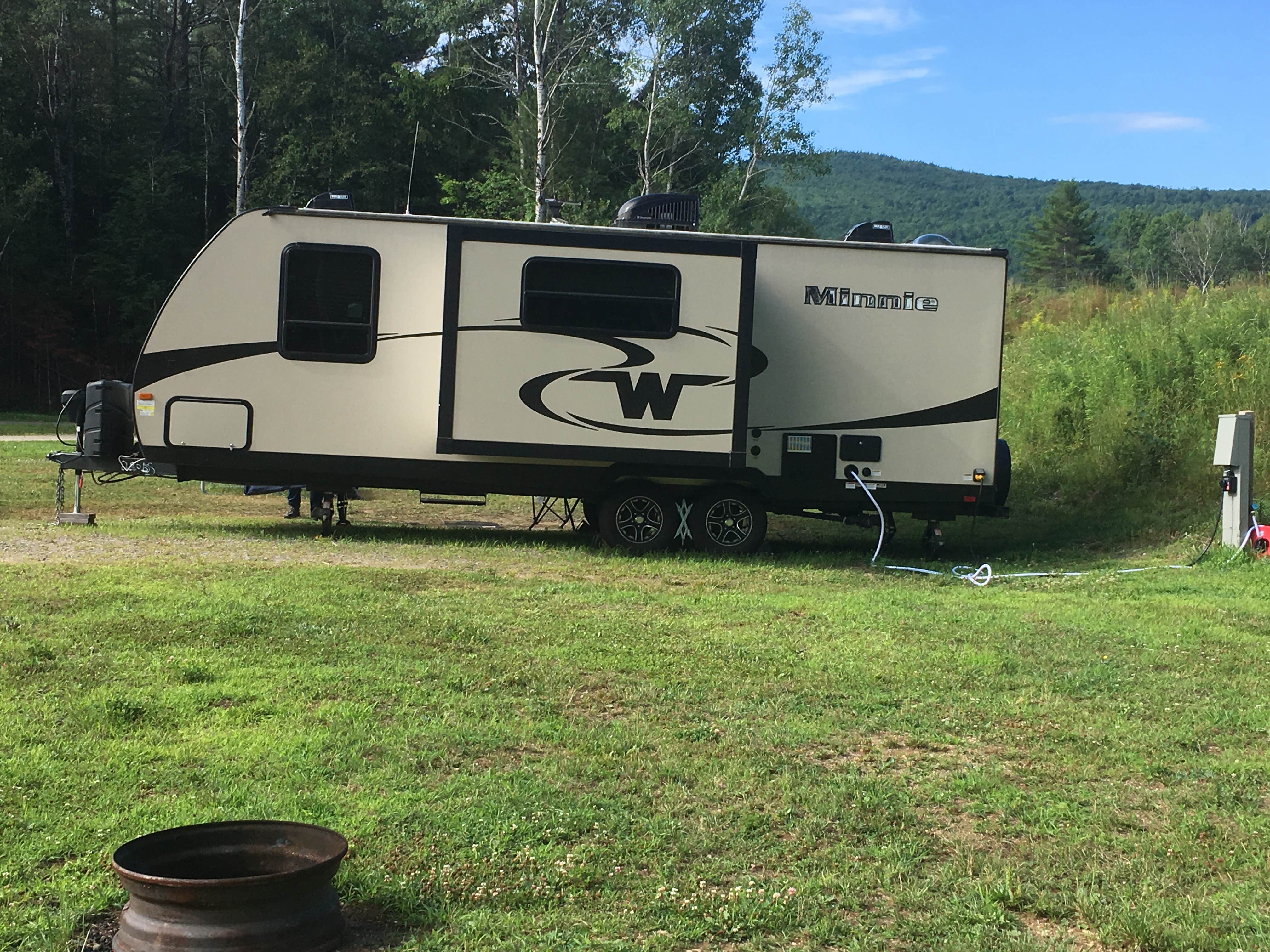 Celeste C.'s photo of rv camping at Lone Mountain Camping near Stratton, ME