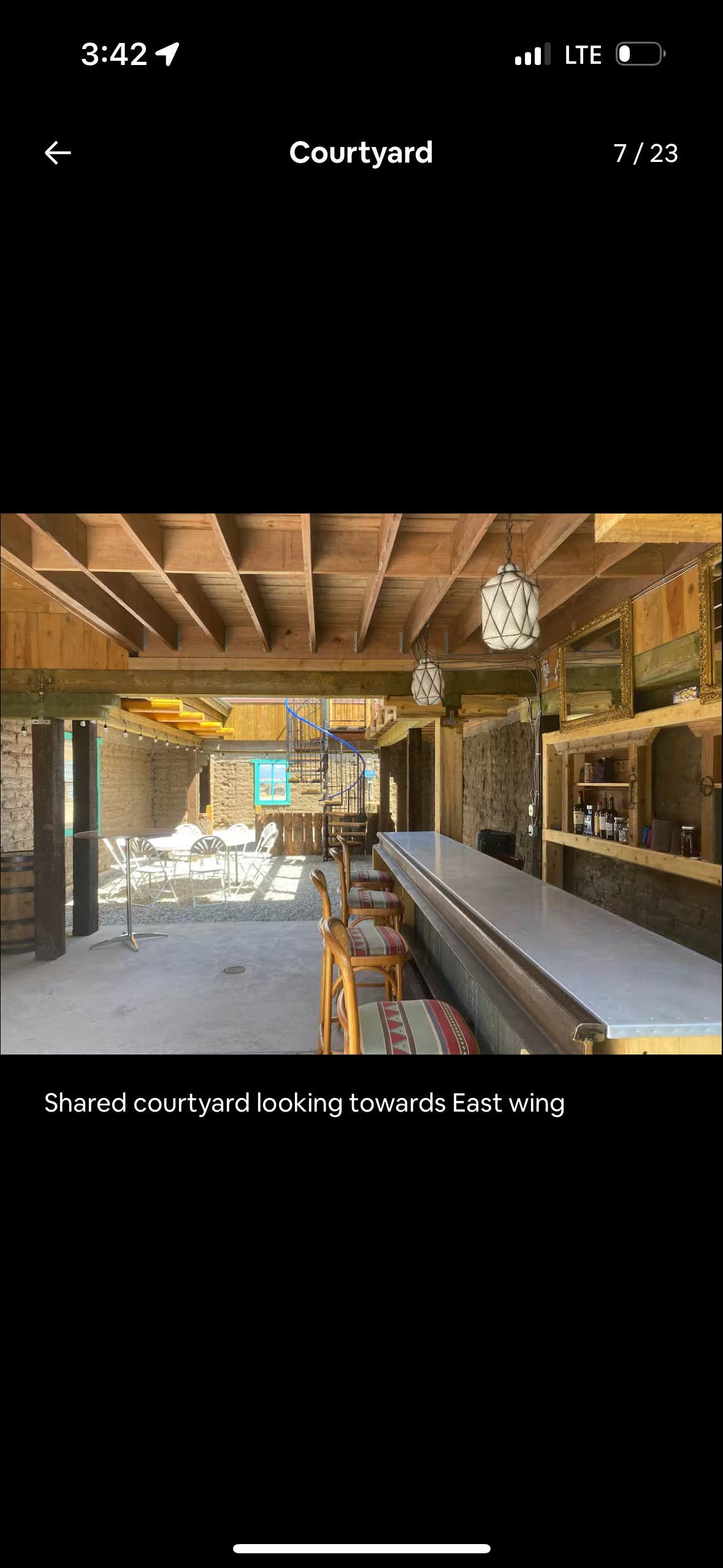 Camper-submitted photo at The Lazy Llama Lodge - Campsites near Mosca, CO