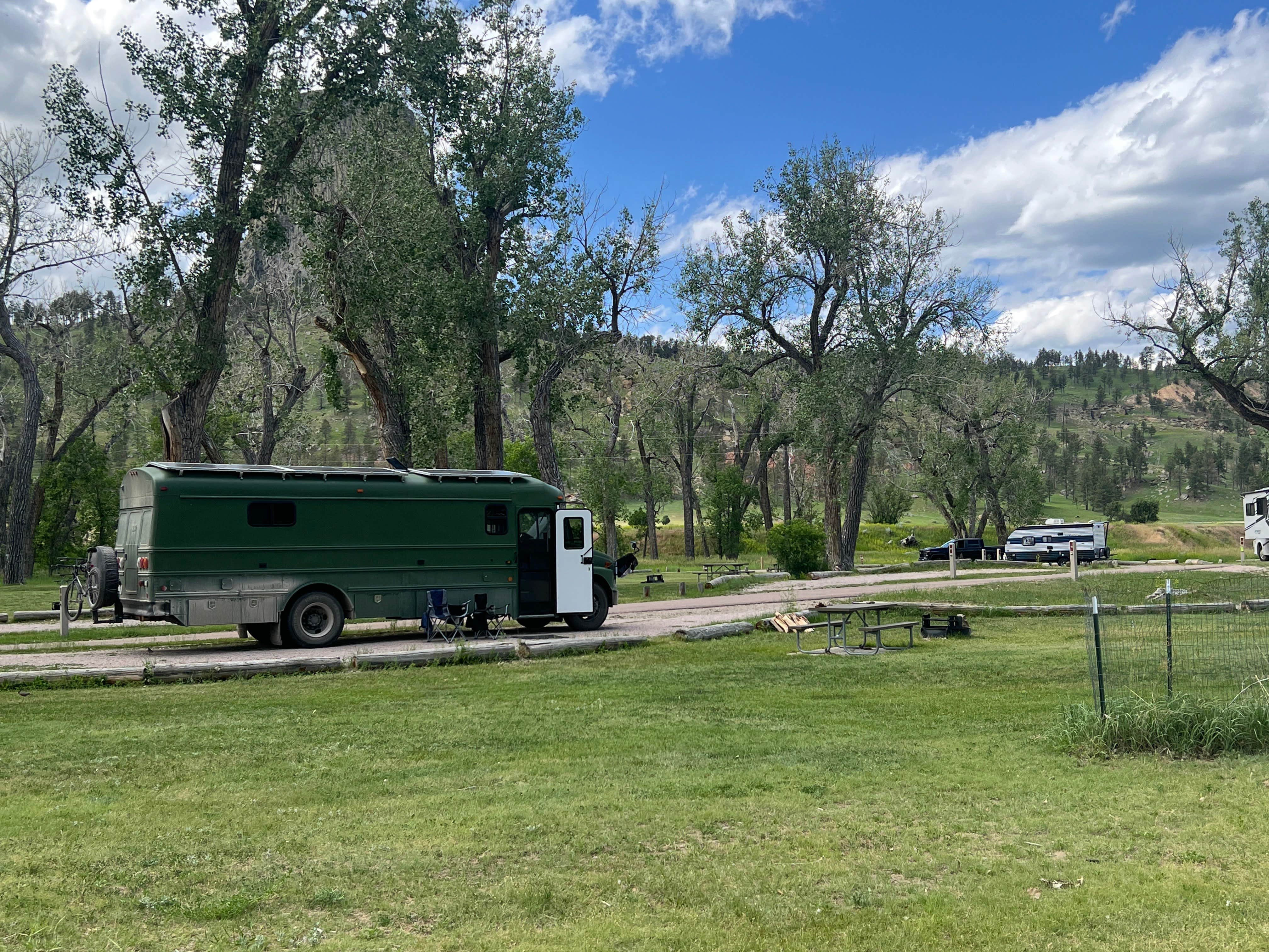 Mercuric M.'s photo of rv camping at Belle Fourche Campground at Devils Tower — Devils Tower National Monument near Devils Tower National Monument