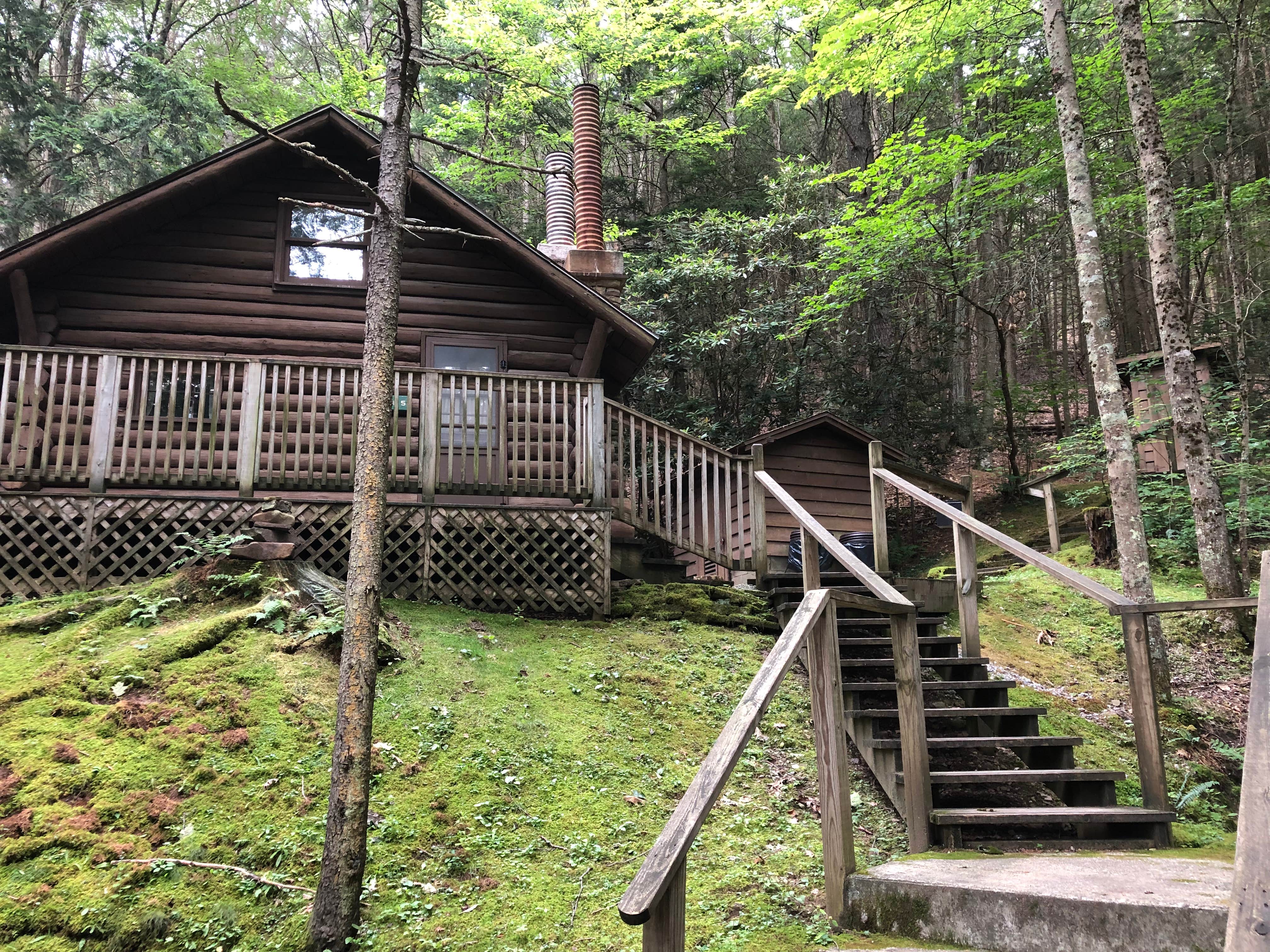 David F.'s photo of a cabin at Seneca State Forest near George Washington & Jefferson National Forests