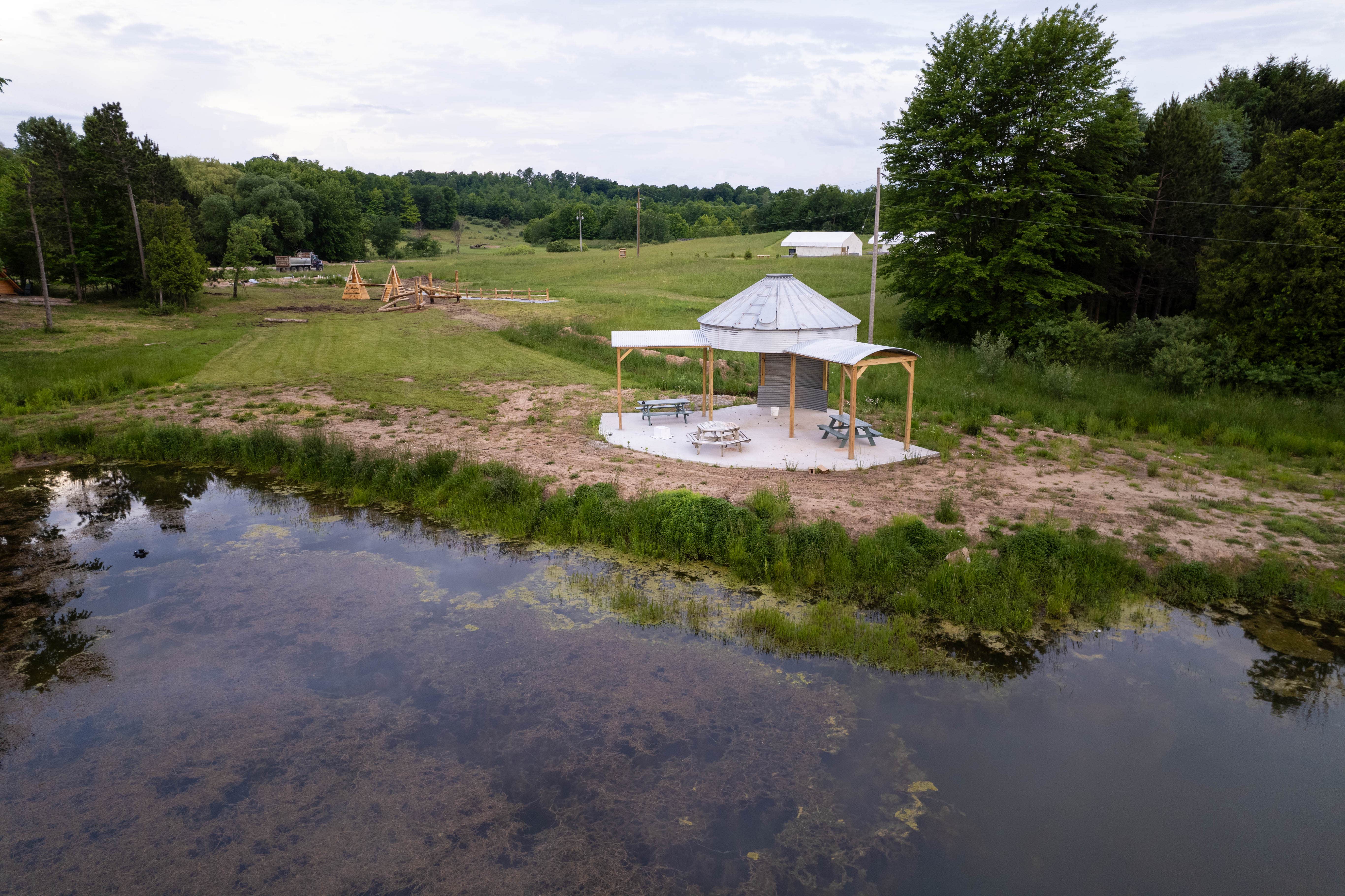 Camping near Matson's Big Manistee River Campground: Bear Woods Resort and Campground, Onekama, Michigan