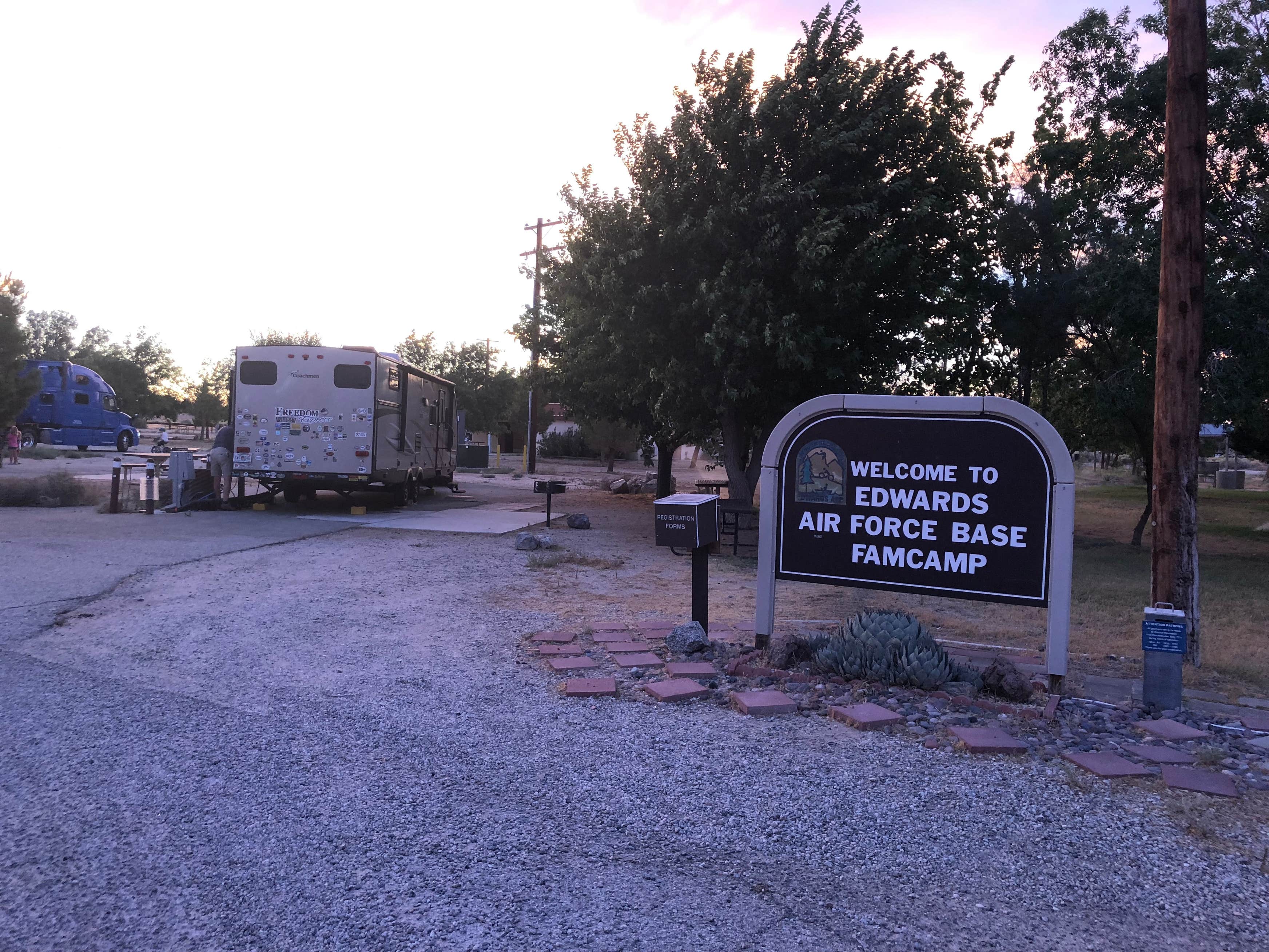 Edwards AFB FamCamp Camping | The Dyrt