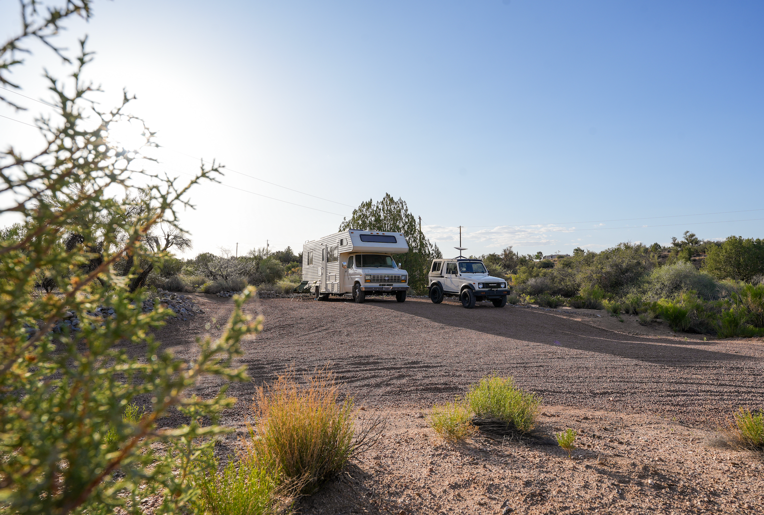 Camper-submitted photo at Wanderer's Rest RV Parking near Peach Springs, AZ