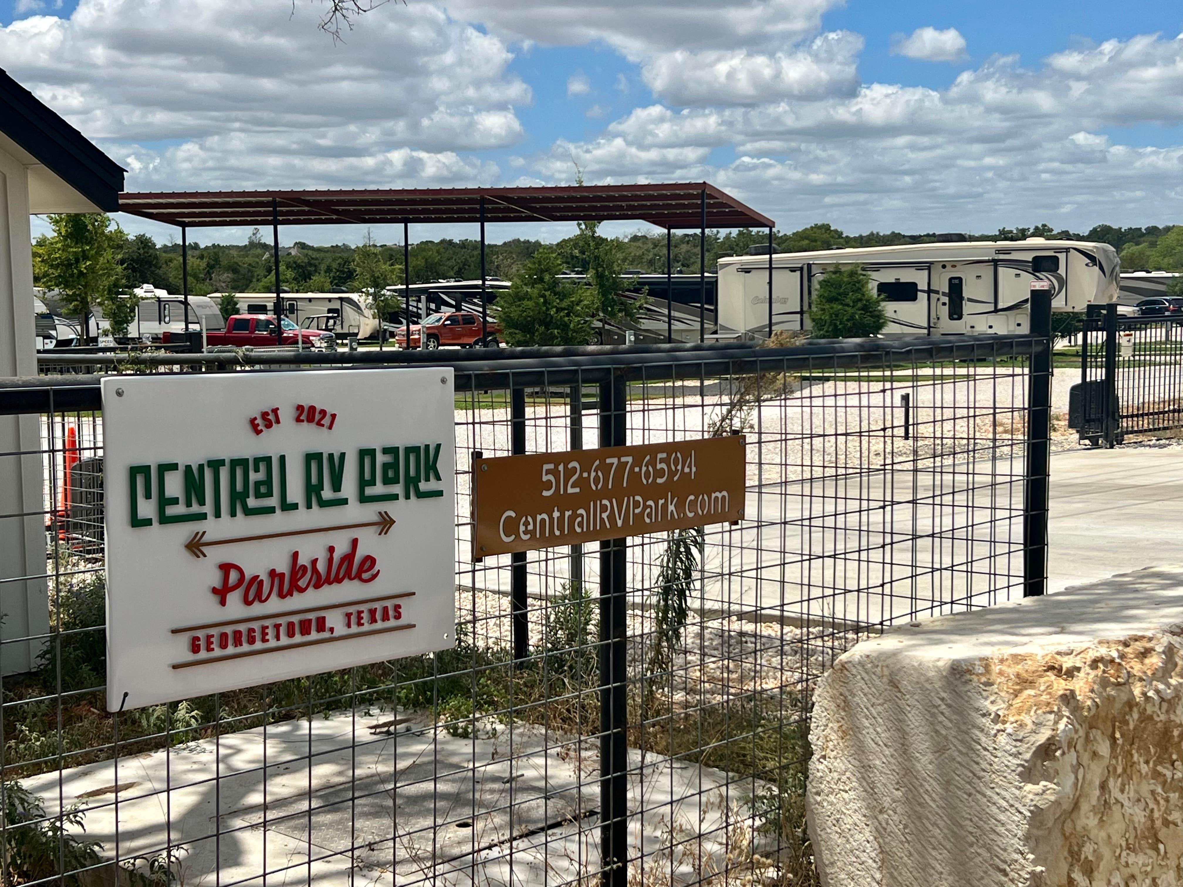 Camping near Leander-NW Austin KOA: Central RV Park at Parkside, Georgetown, Texas