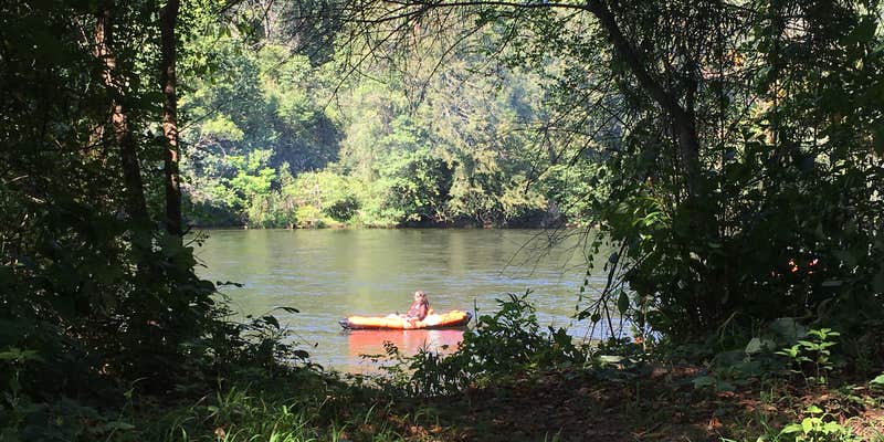 Camper submitted image from Hiwassee River Area