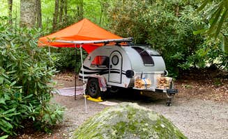 Steve V.'s photo at Honey Bear Campground near Blowing Rock, NC