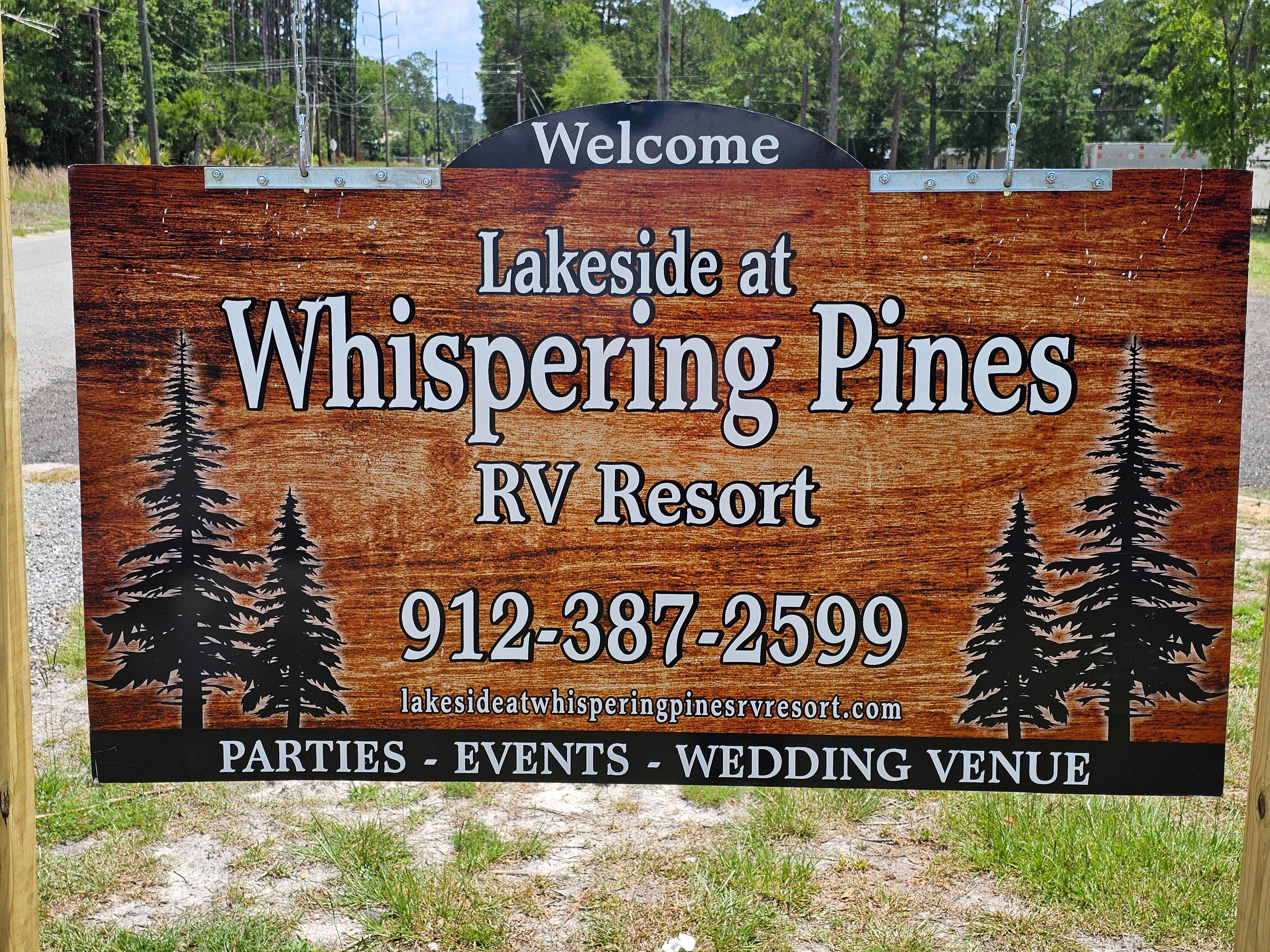 Camper-submitted photo at Lakeside at Whispering Pines RV Resort near Waycross, GA