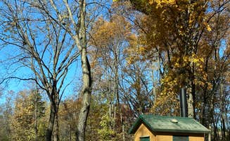 Stuart K.'s photo of glamping accommodations at Wilderness Campground, Scott County Park in Iowa