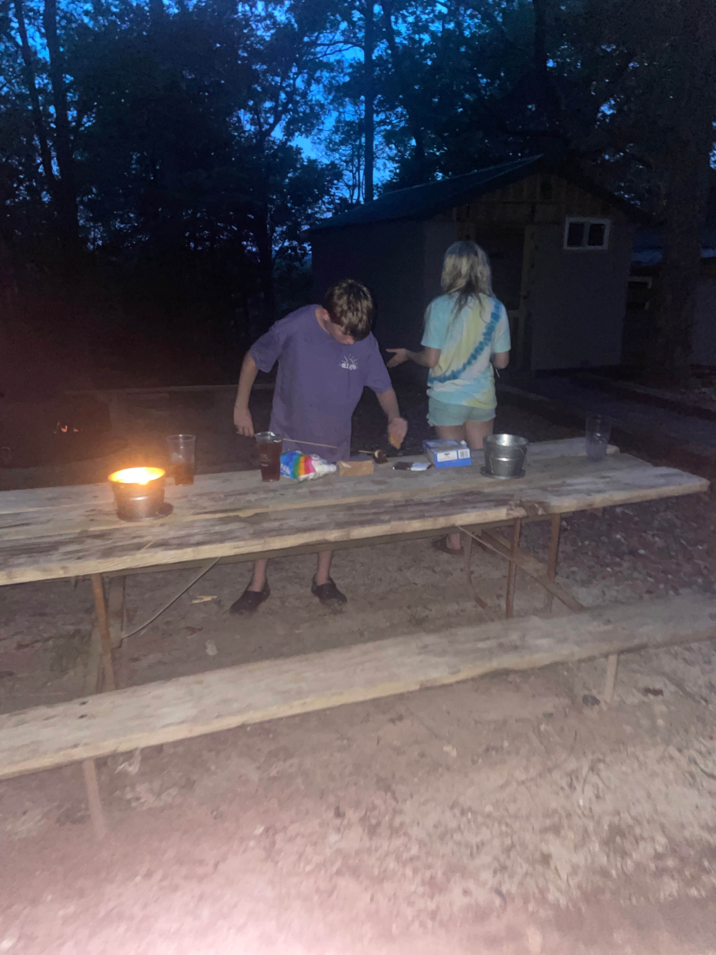 Camper-submitted photo at Pioneer Campgrounds near Umpire, AR