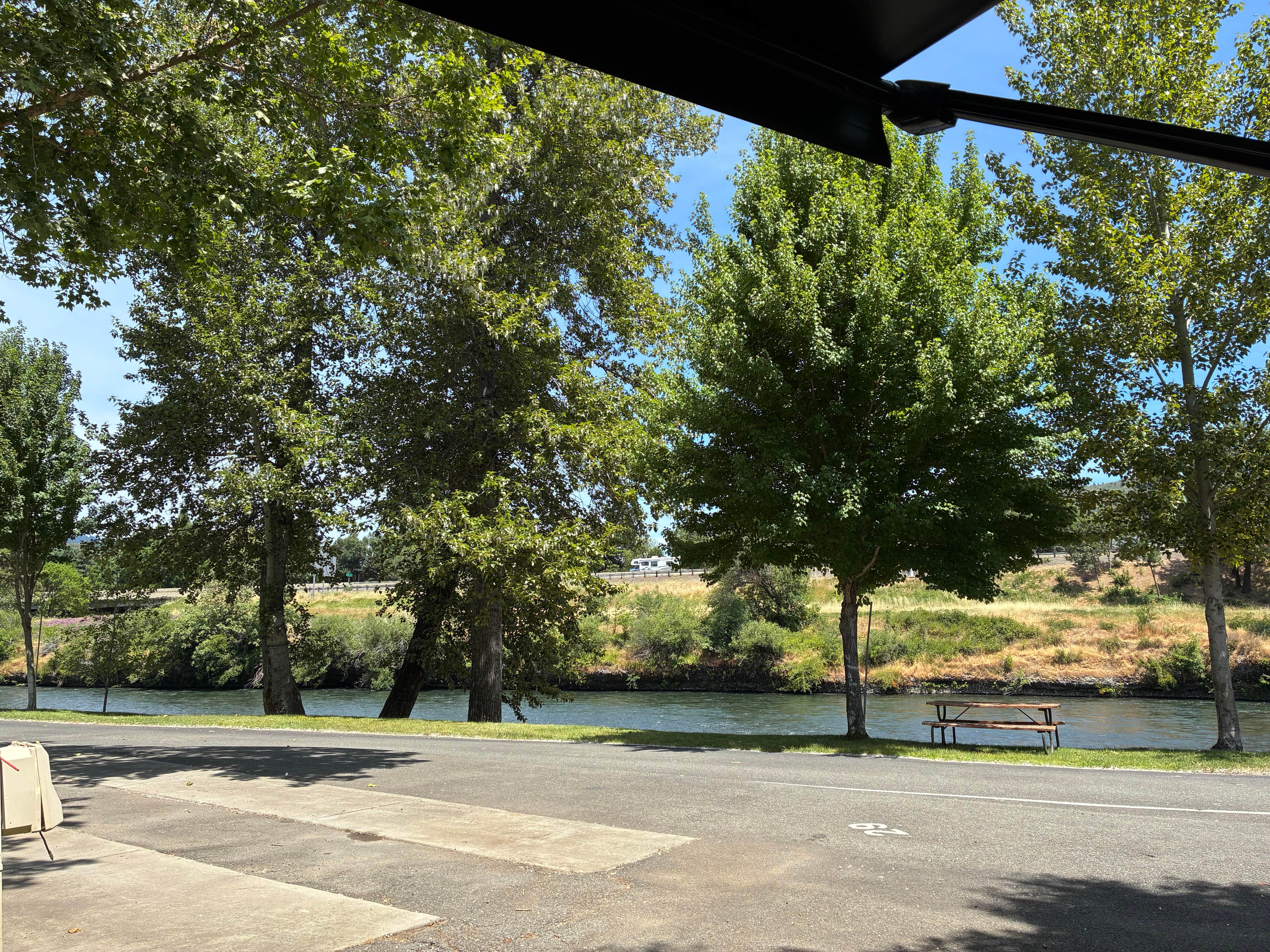 Camper-submitted photo at Bridgeview RV Park near Trail, OR