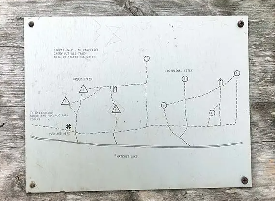 Camper-submitted photo at Hatchet Lake Campground — Isle Royale National Park near Isle Royale National Park