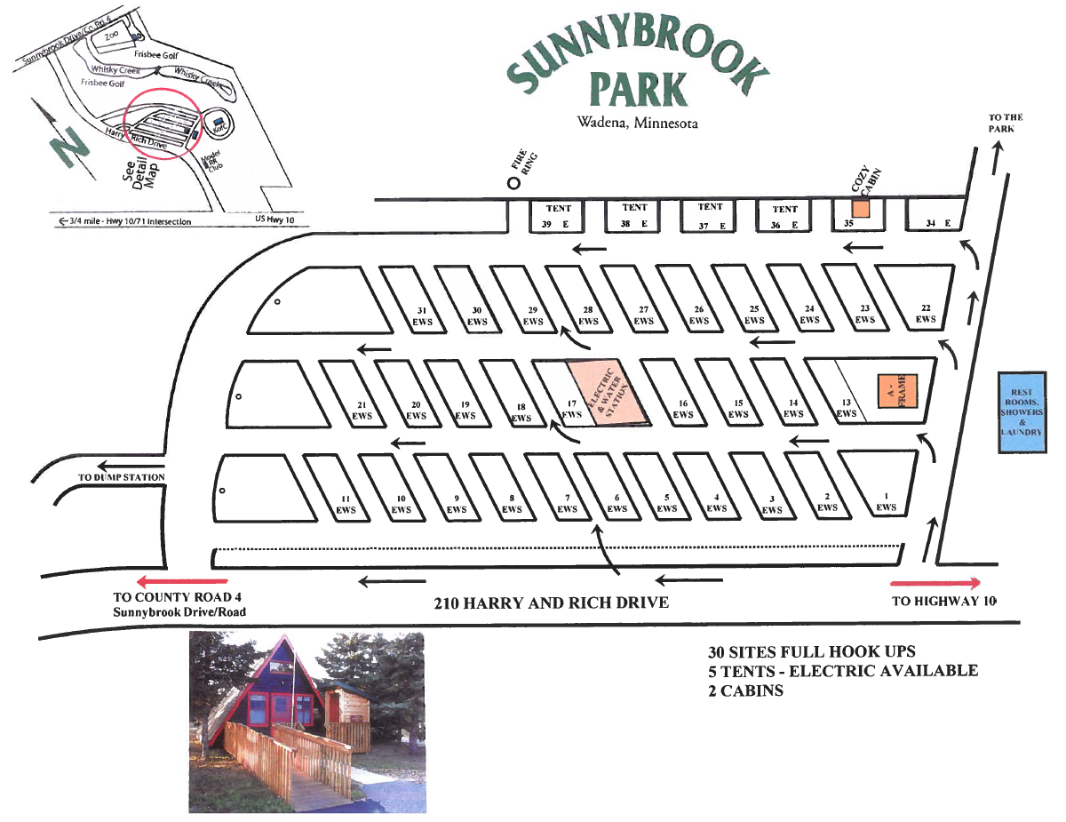 Camper-submitted photo at Sunnybrook Park near Wadena, MN