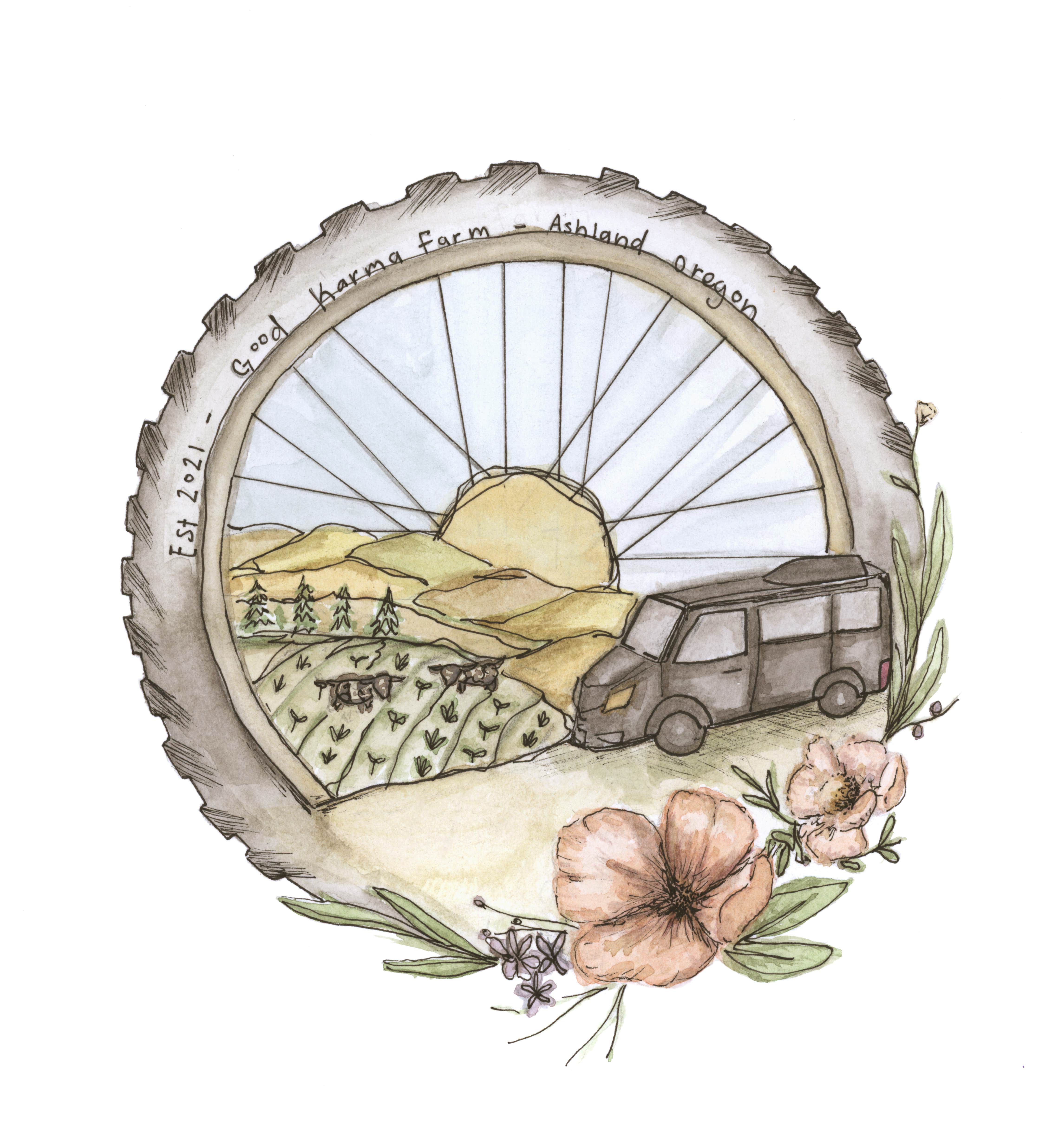 Camping near Ashland's Creekside Campground & RV Park: Good Karma Van Camp, Ashland, Oregon