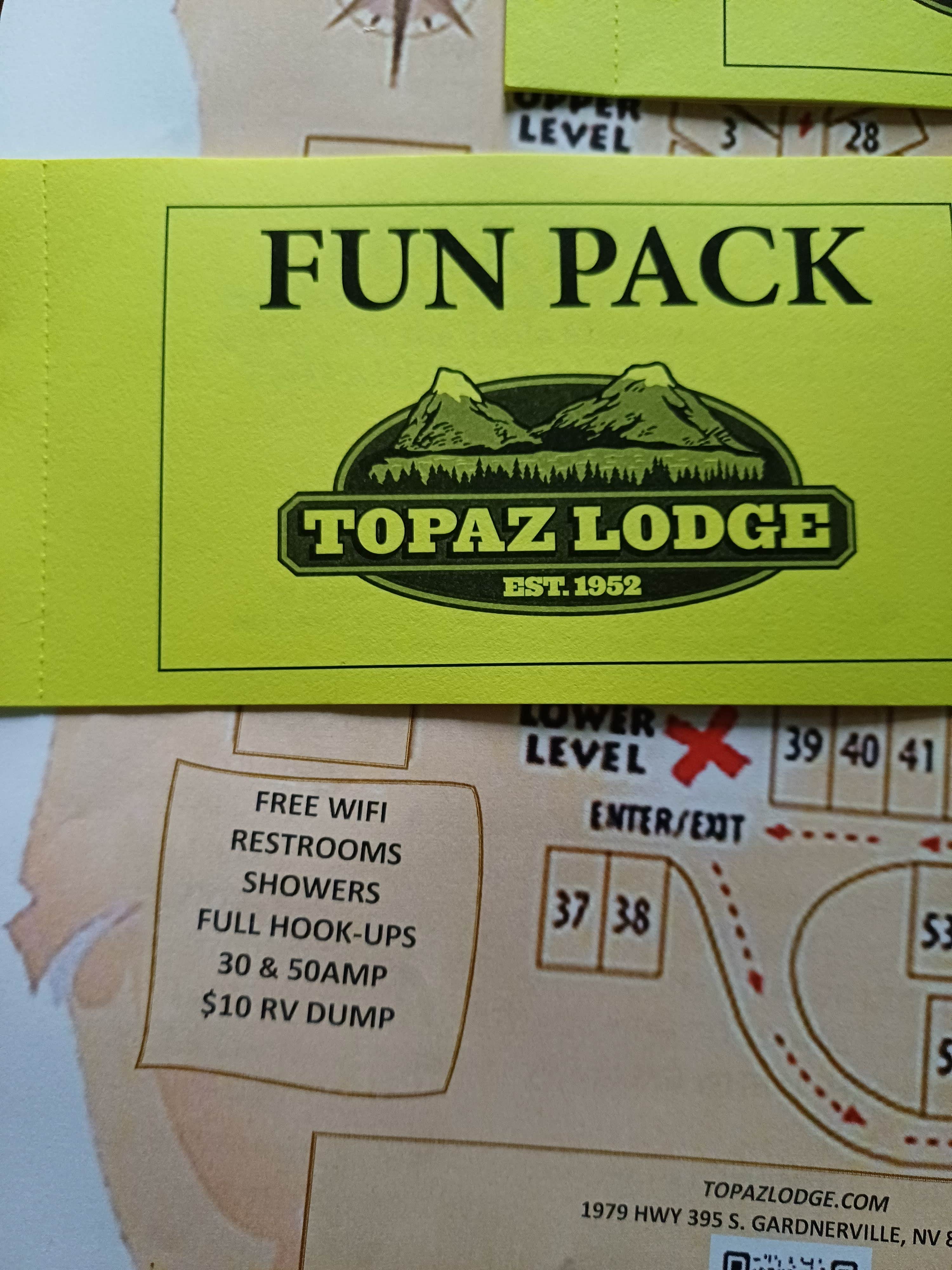 Camper-submitted photo at Topaz Lodge RV Park near Lake Tahoe Basin Management Unit