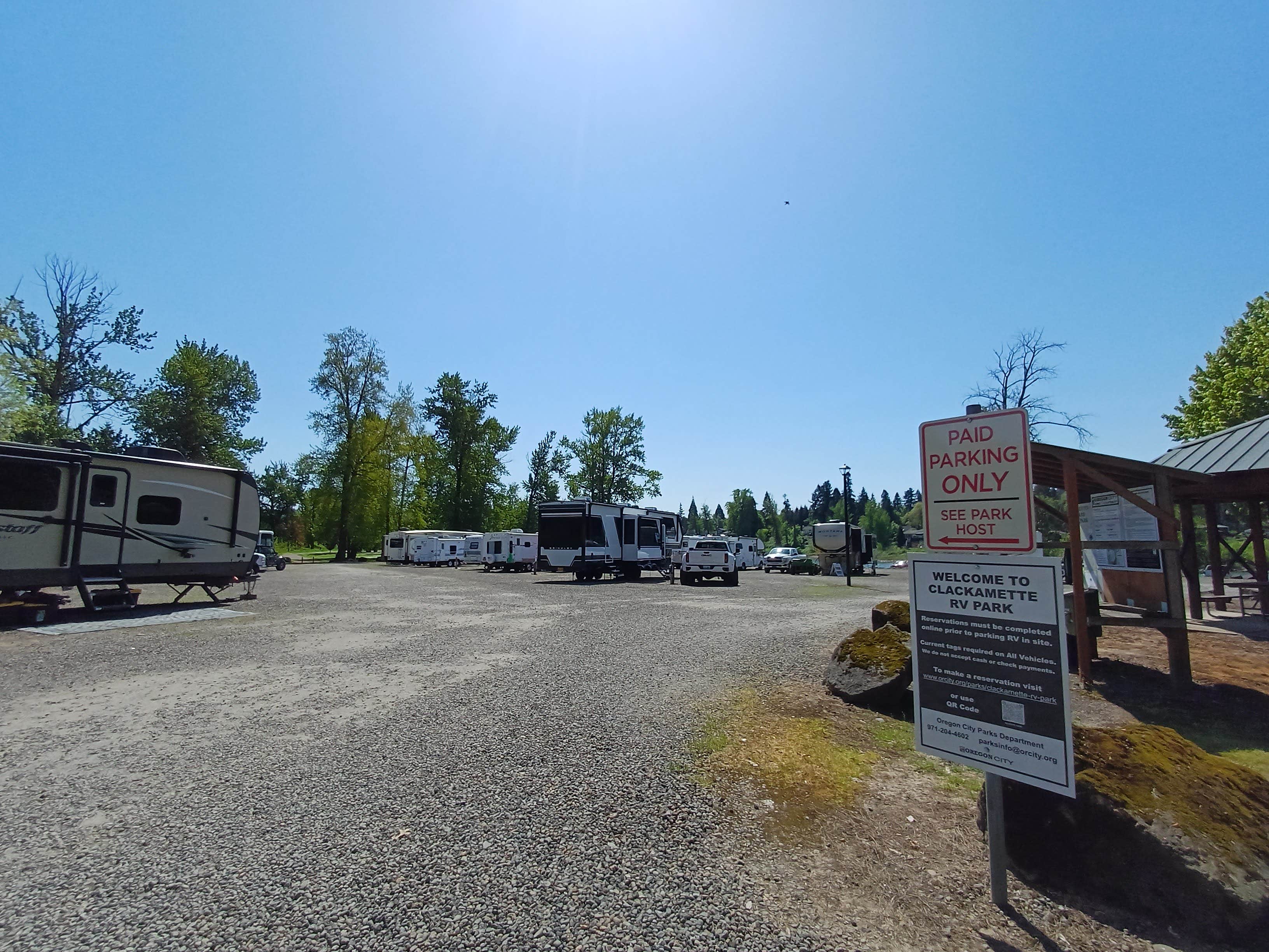 Laura M.'s photo of rv camping at Clackamette RV Park near Colton, OR