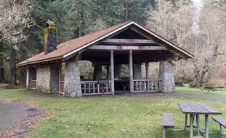 Laura M.'s photo of glamping accommodations at Silver Falls State Park Campground near Jefferson, OR