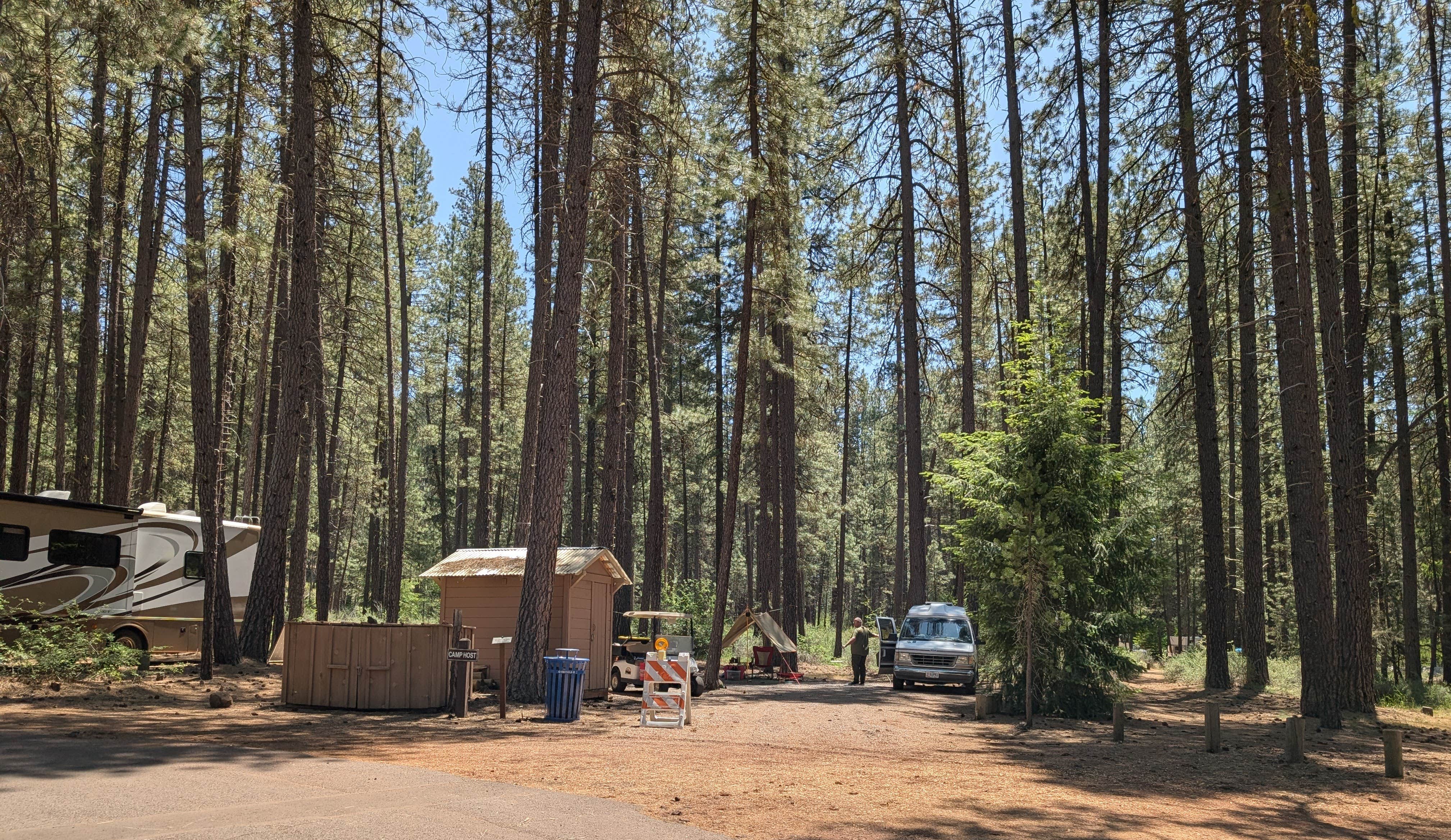 Laura M.'s photo at Smiling River Campground near Camp Sherman, OR