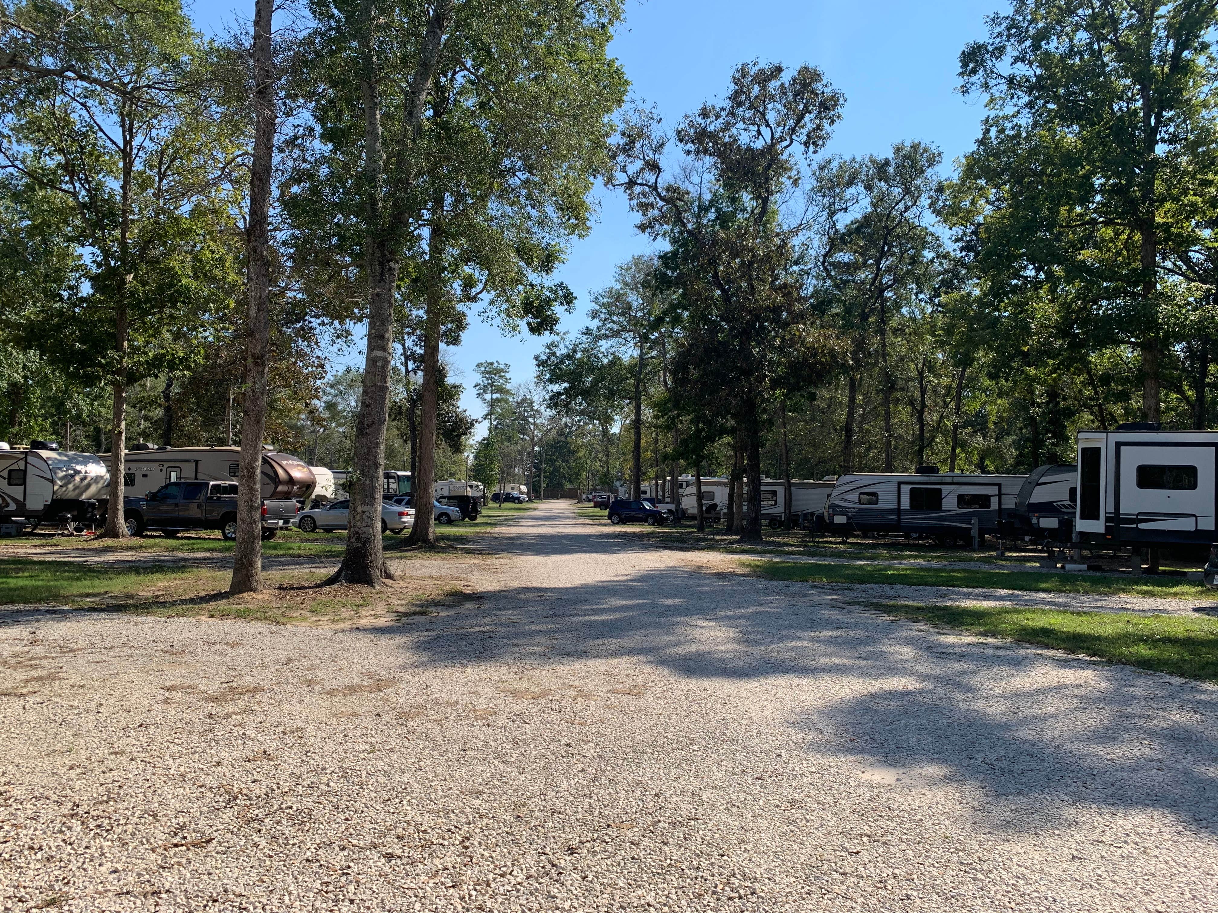Albert H.'s photo of rv camping at Hidden Oaks RV Park near Shepherd, TX