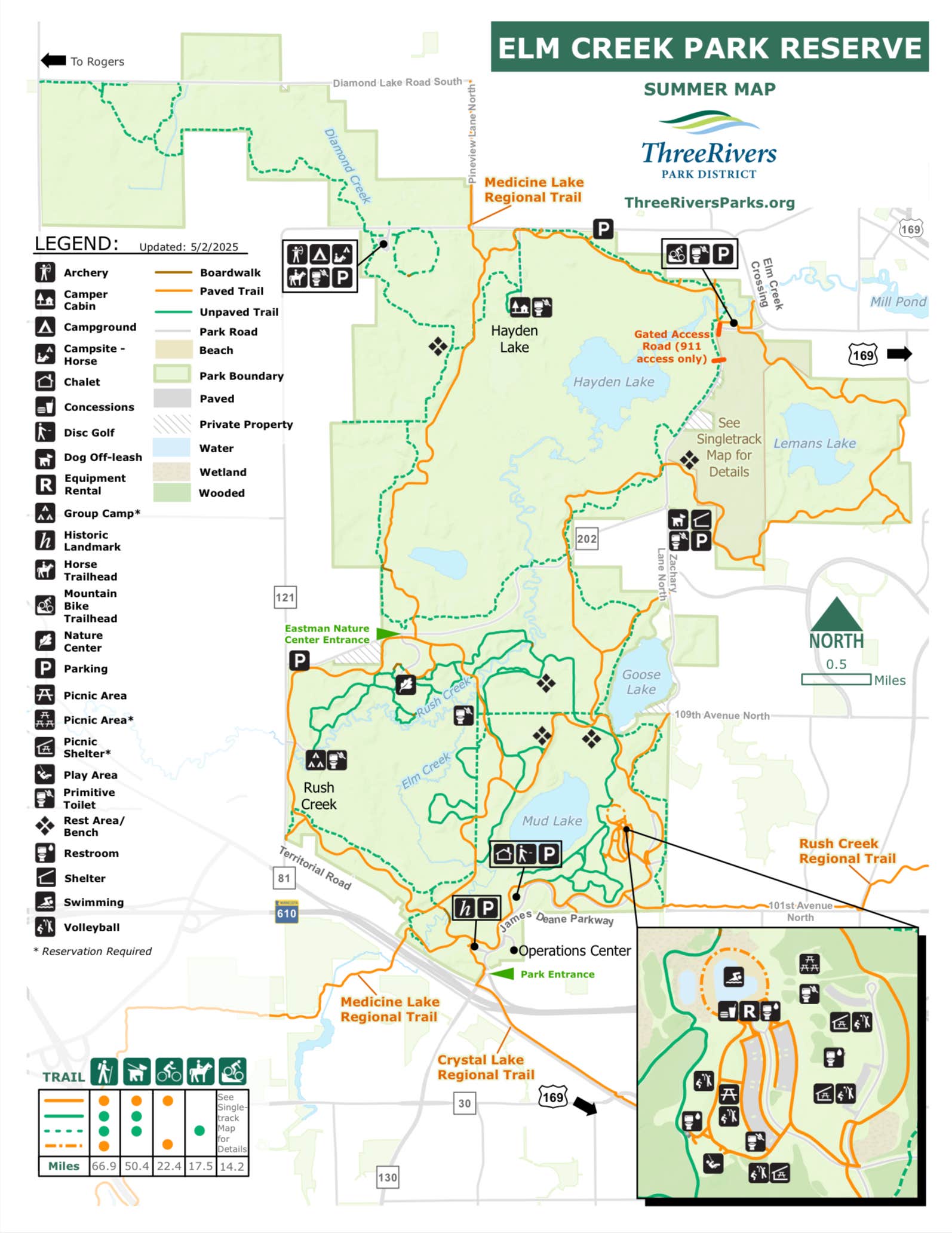 Camper-submitted photo at Elm Creek Horse Camp near Chanhassen, MN